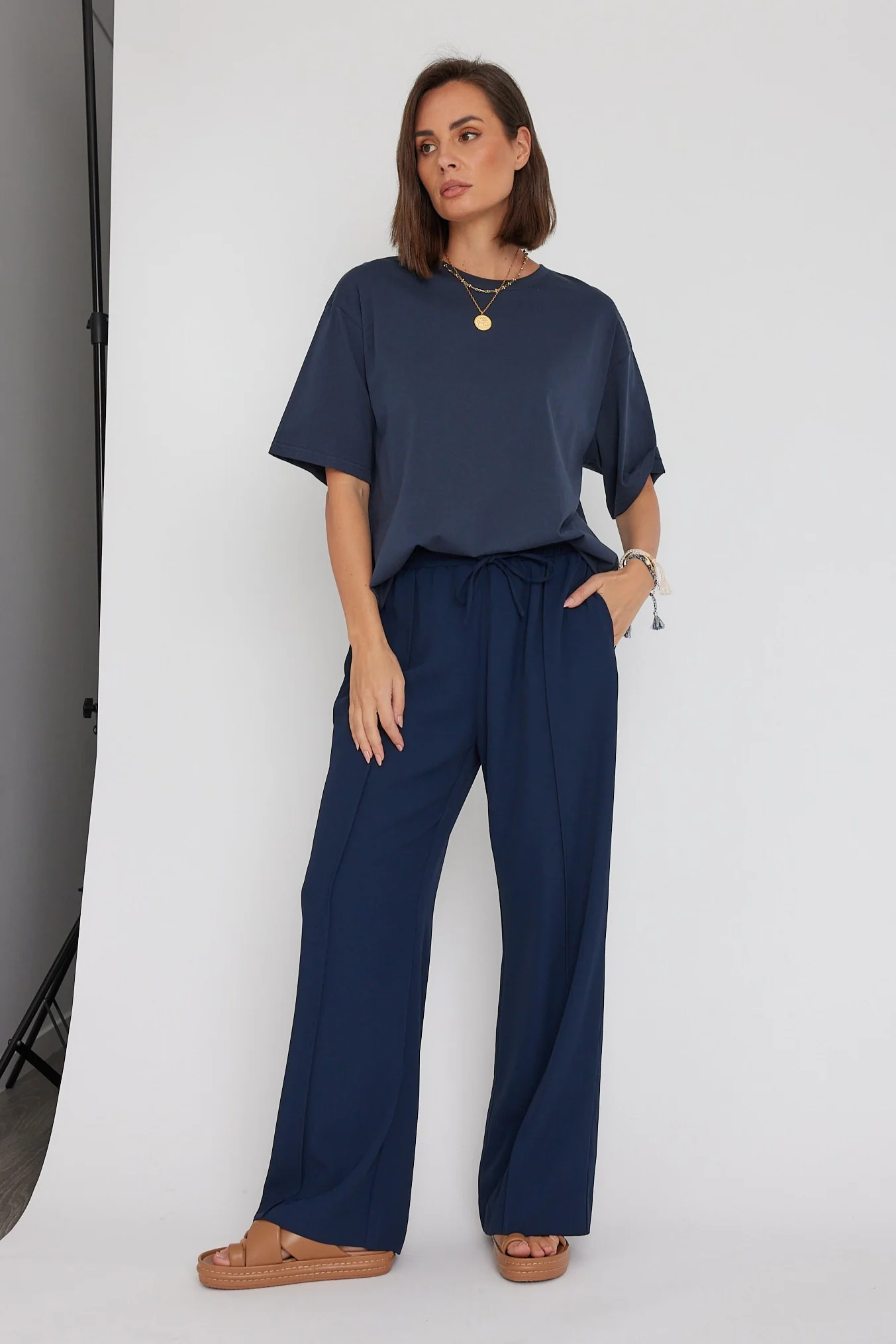 NIX T-Shirt Navy - Image 4