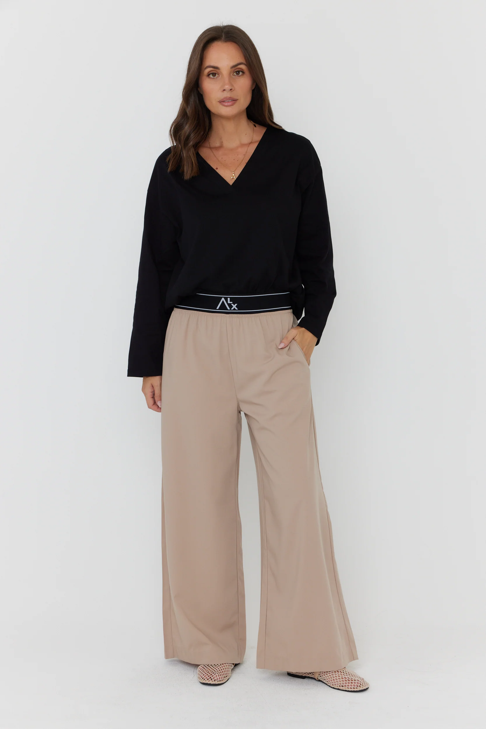 NIX V Long Sleeve Top Black - Image 7