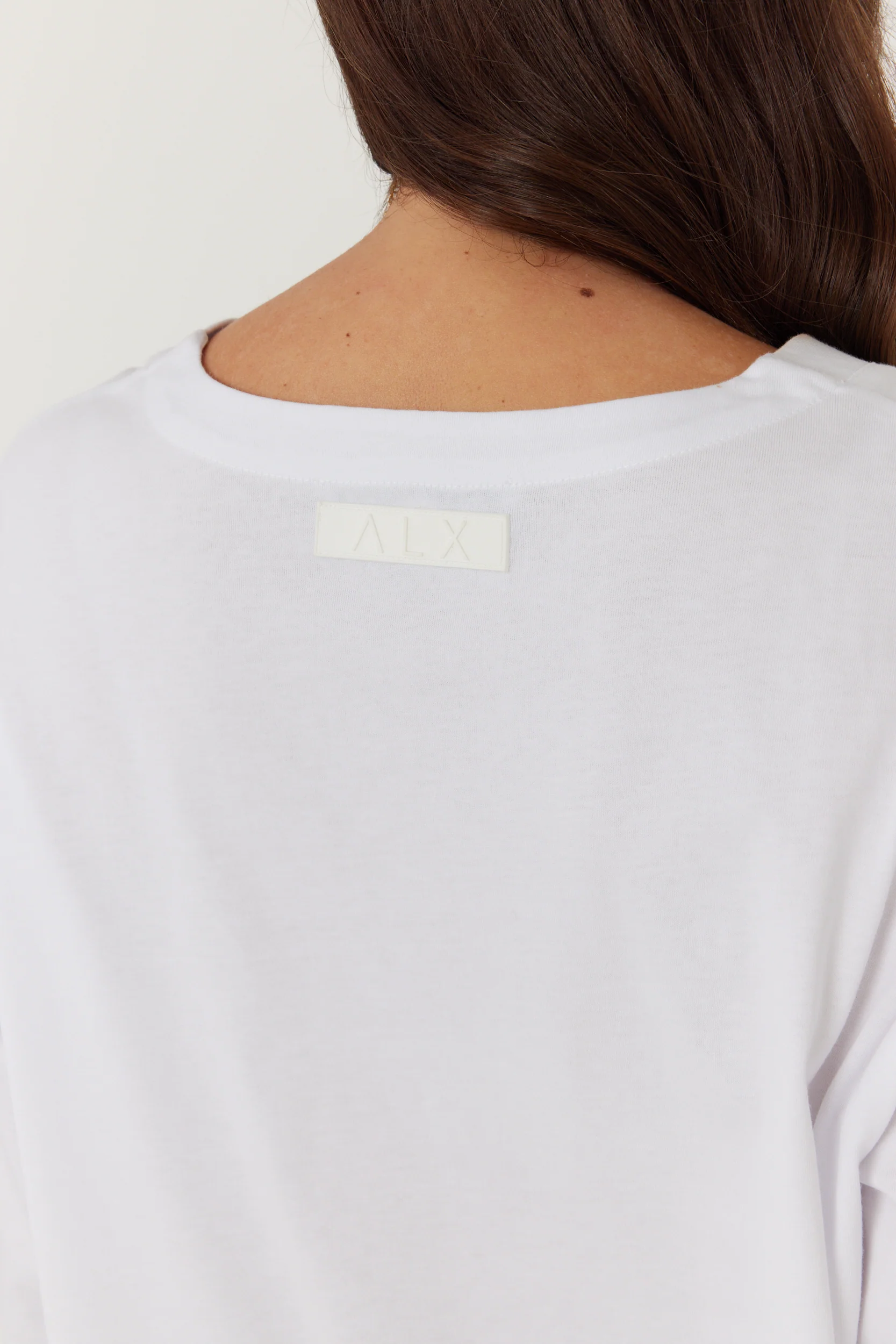 NIX V Long Sleeve Top White - Image 10