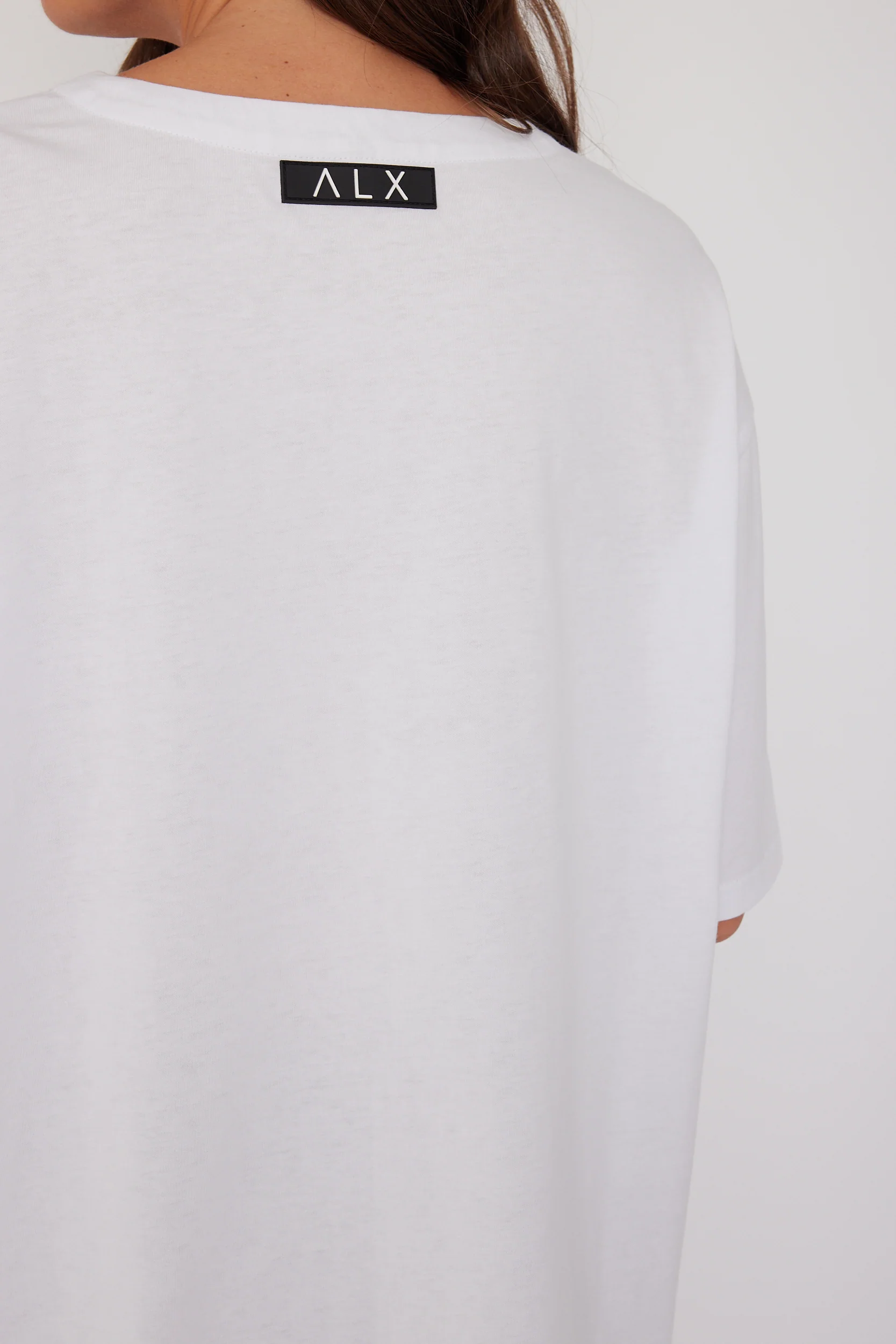 NIX V-Neck T-Shirt White - Image 9