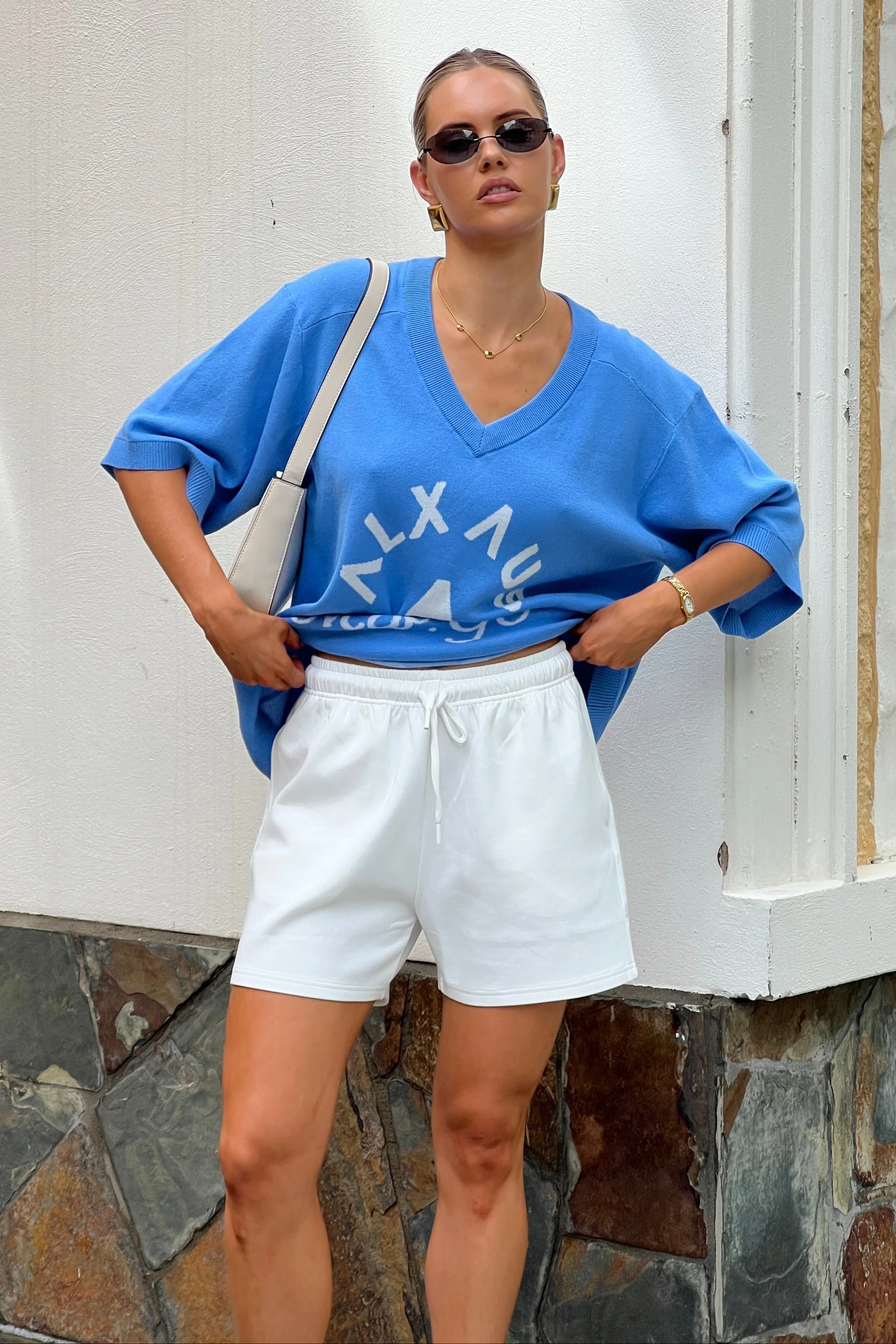 NODE Shorts White - Image 5