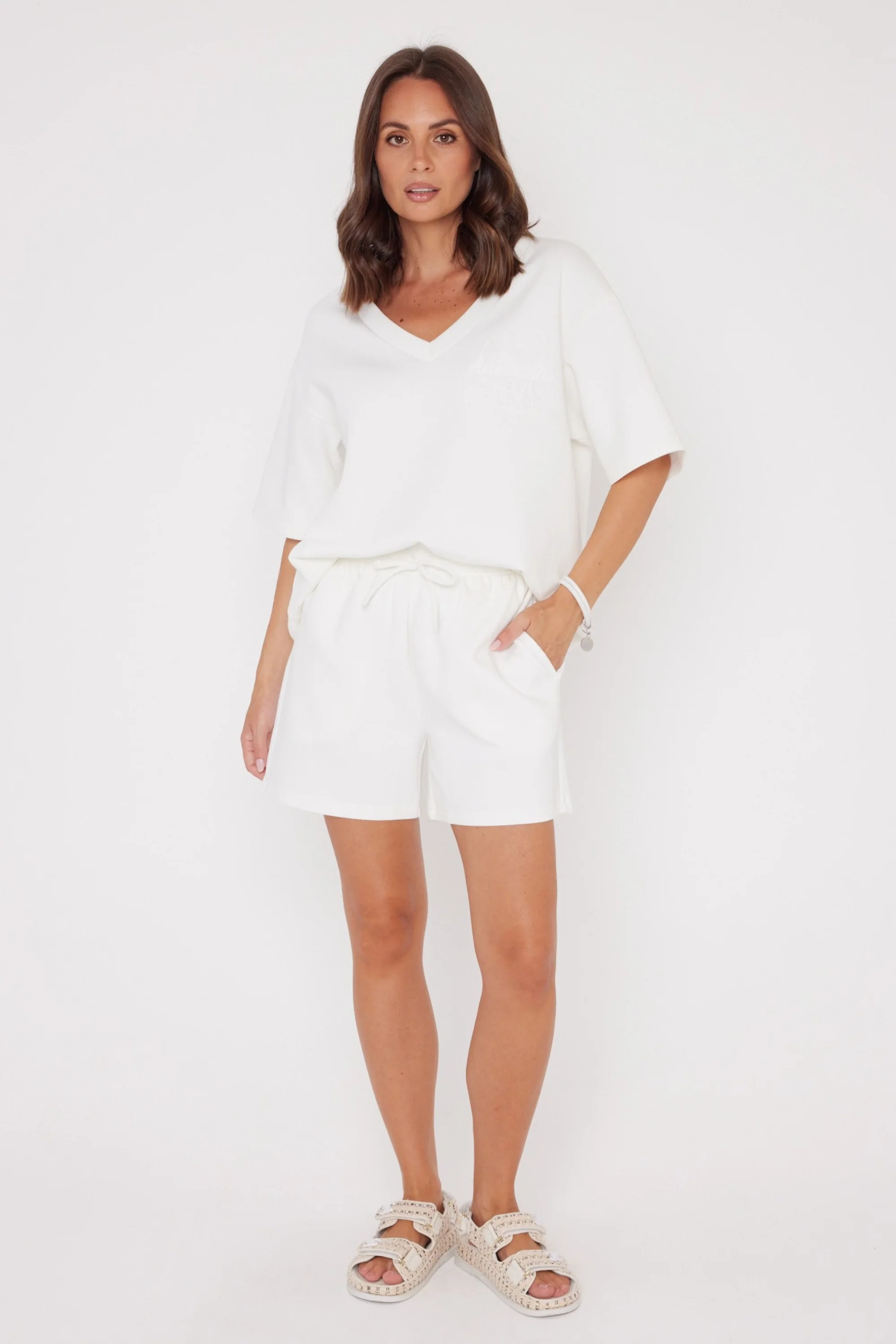 NODE Shorts White - Image 8