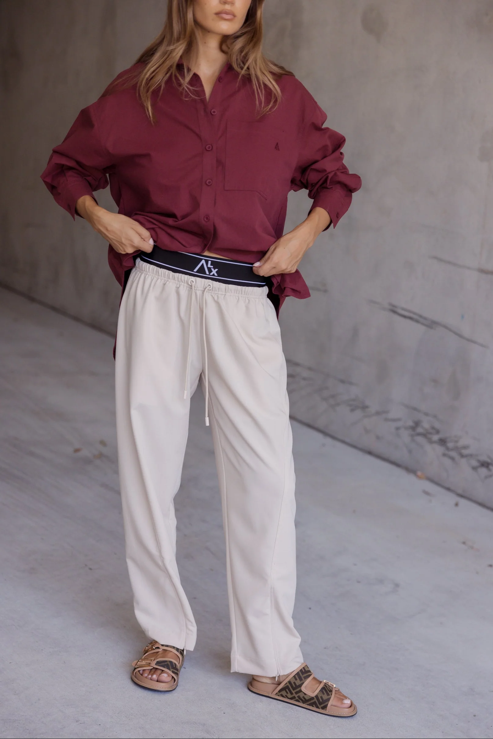 NOIR Pants Stone