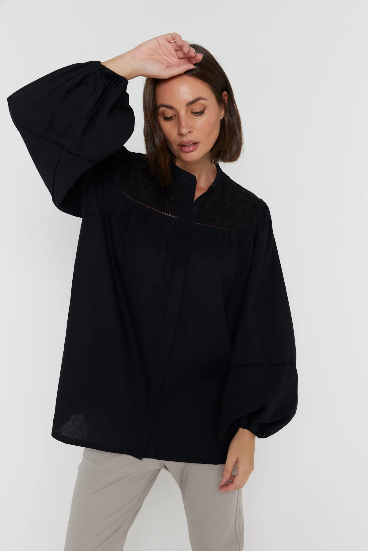 PAZ Blouse Black - Image 10