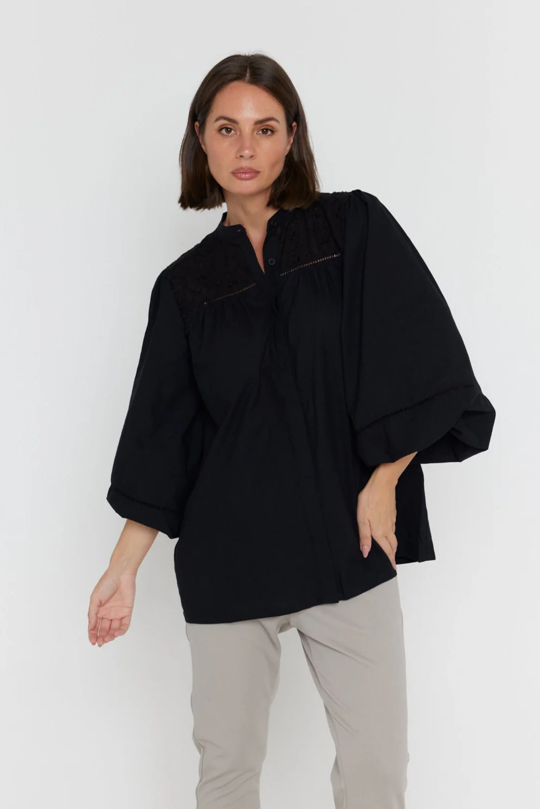 PAZ Blouse Black - Image 12