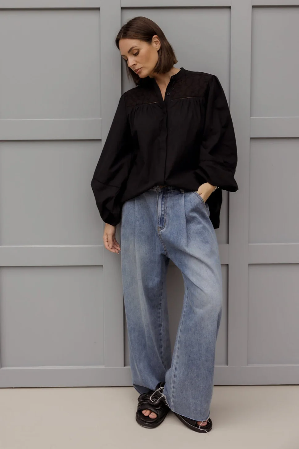 PAZ Blouse Black - Image 3