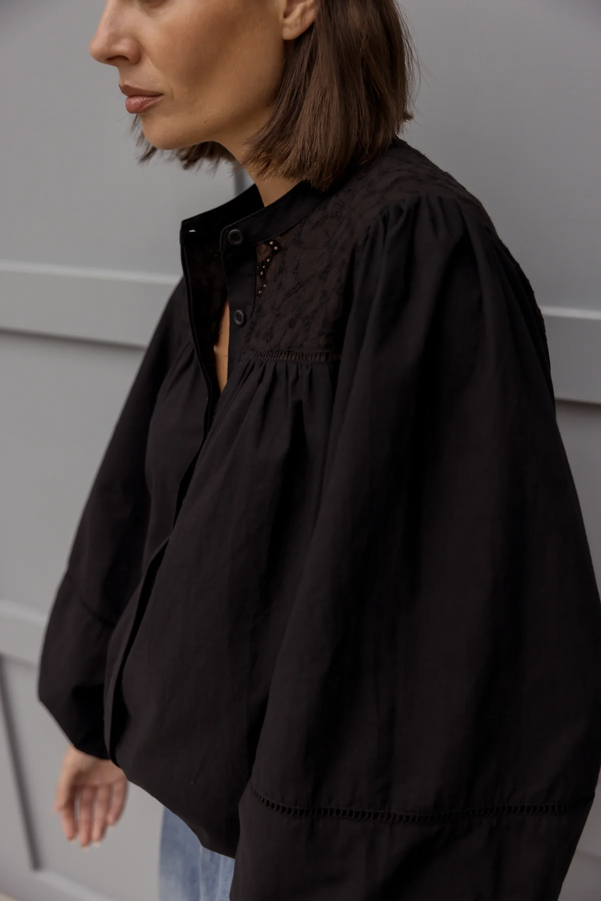 PAZ Blouse Black - Image 4