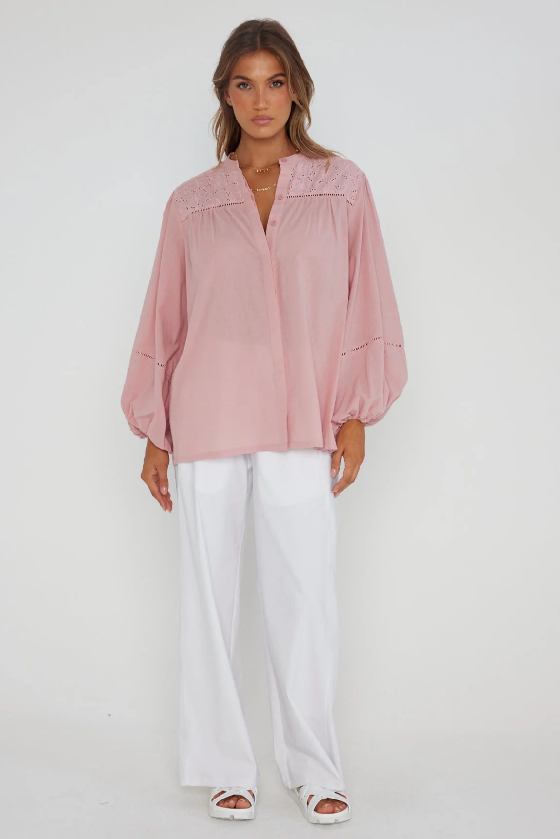 PAZ Blouse Dusty Pink - Image 6