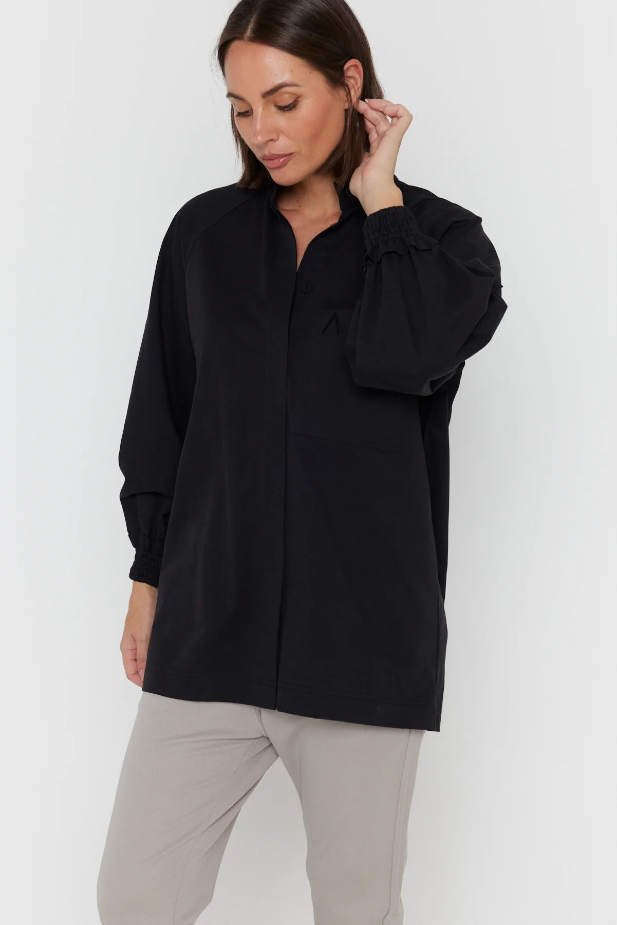 PETRA Shirt Black - Image 8