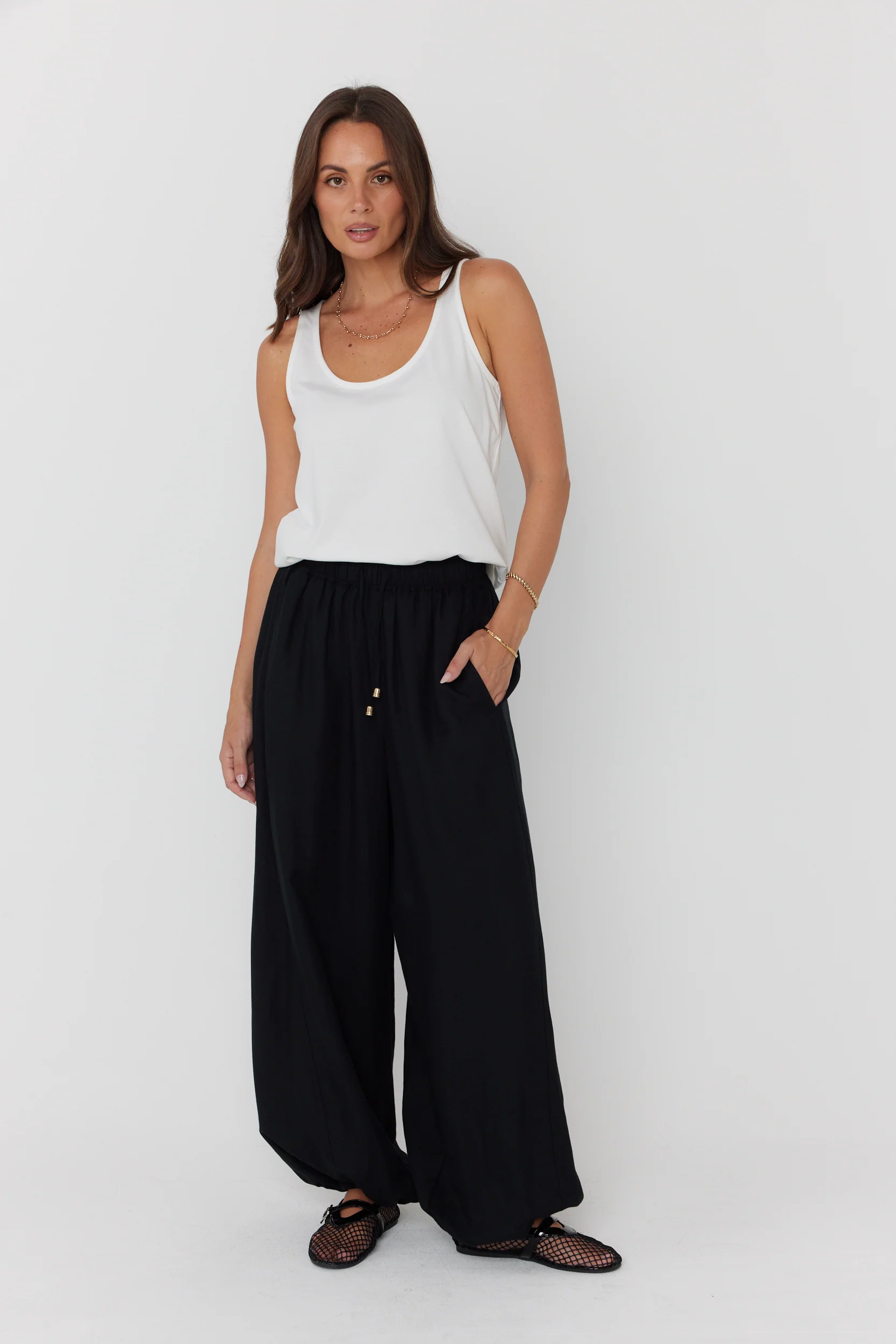 PRADAS Pants Black - Image 11