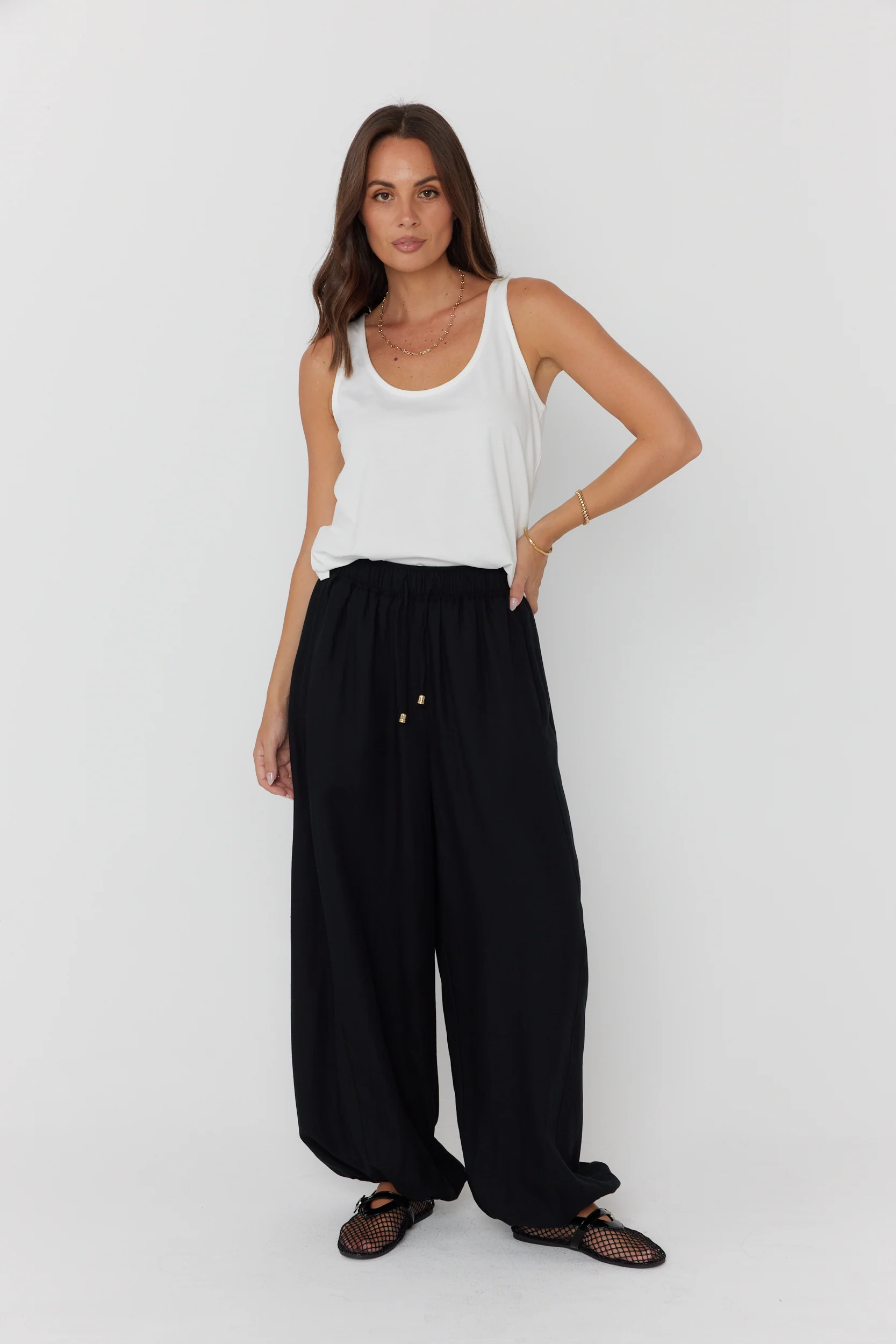 PRADAS Pants Black - Image 8