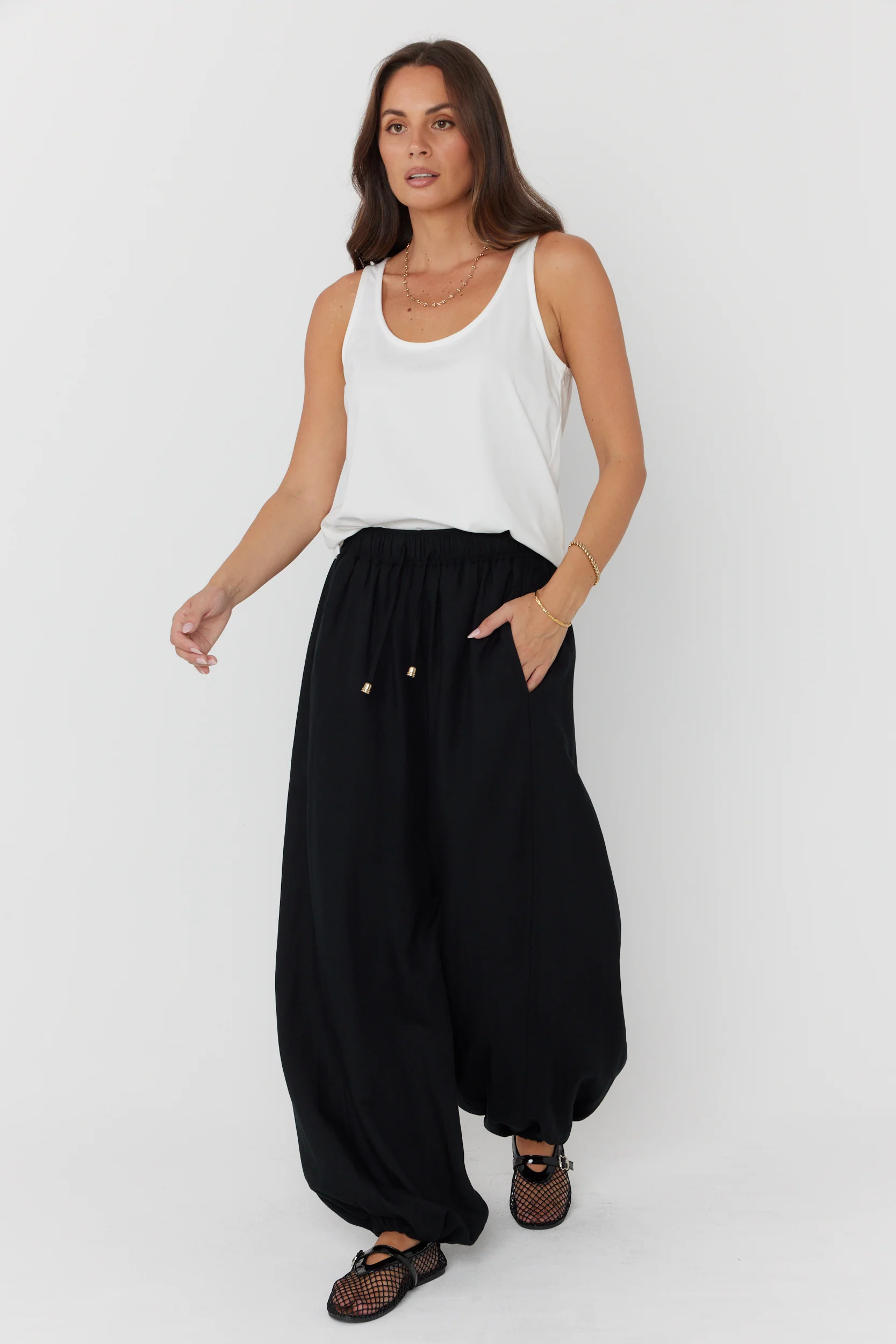 PRADAS Pants Black - Image 9