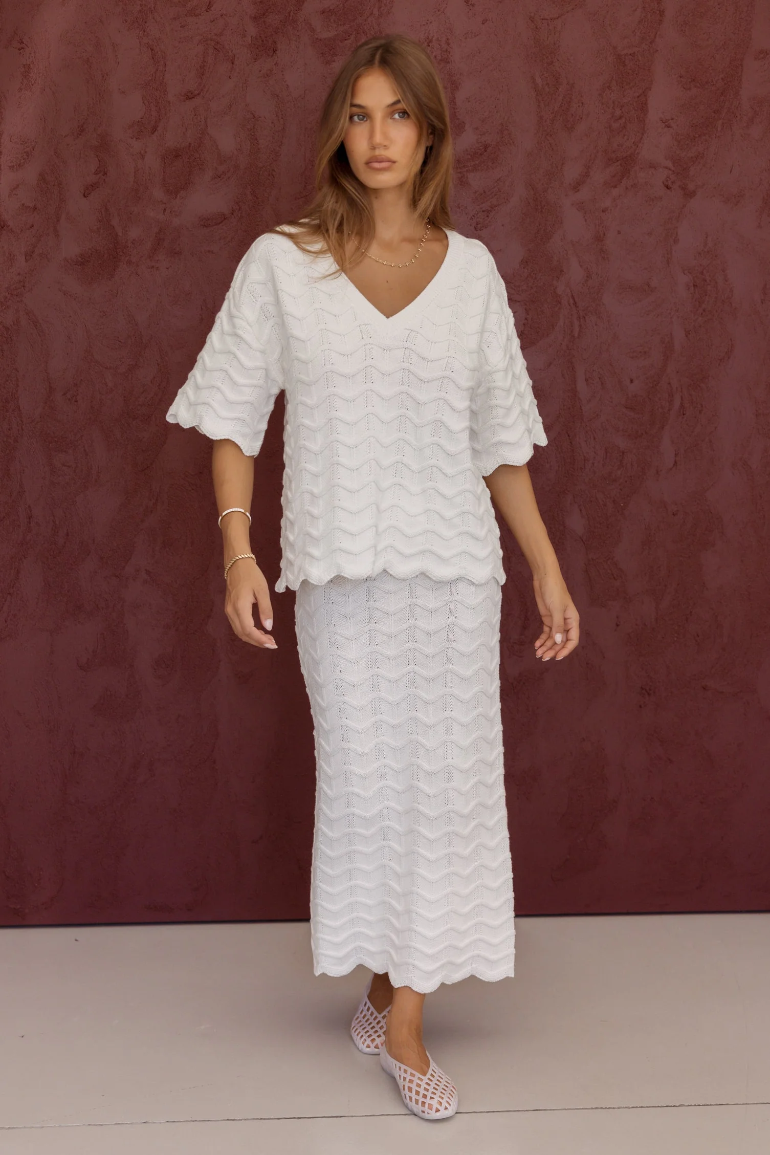 RATAN Skirt White - Image 3