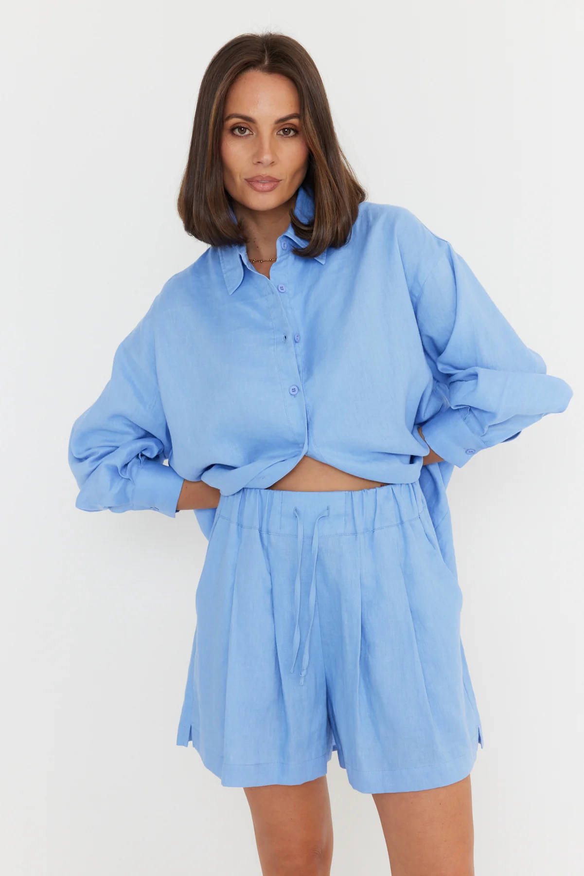 RAZ Shorts Cornflour Blue - Image 10