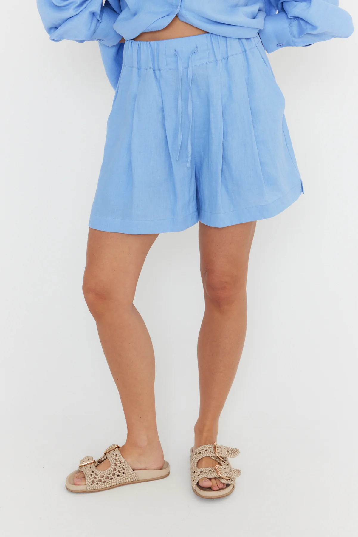 RAZ Shorts Cornflour Blue - Image 9