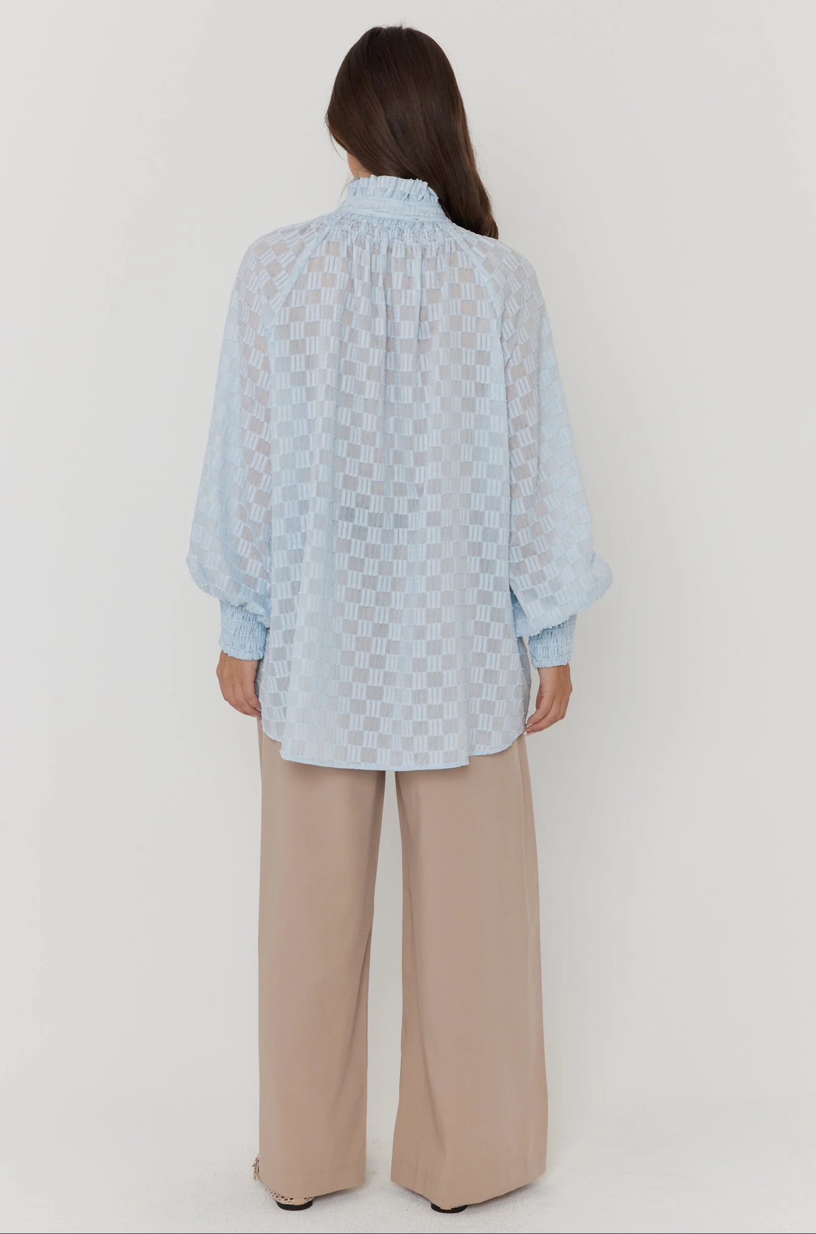 REAN Blouse Light Blue - Image 10