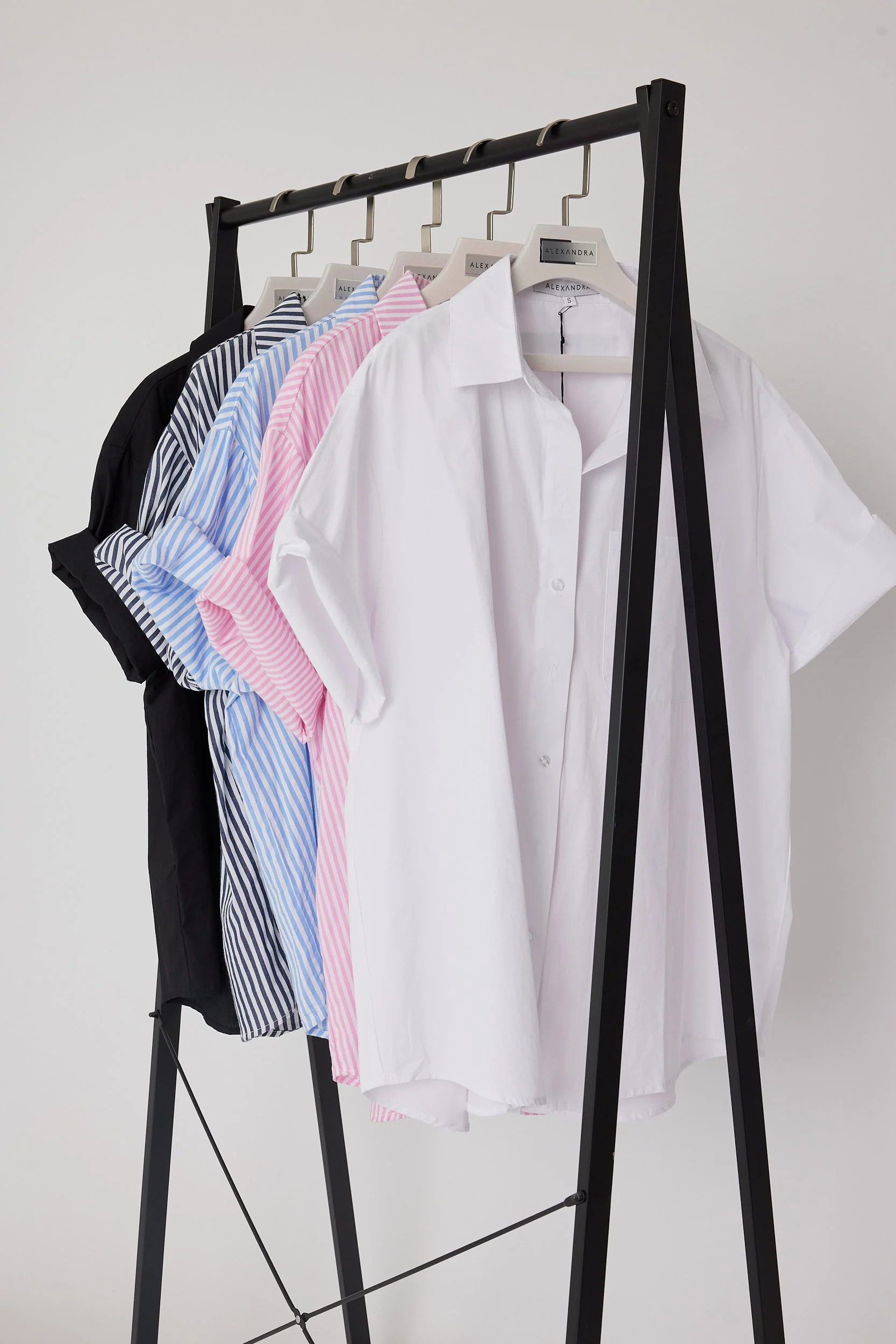 ROGUE Shirt Navy Stripe - Image 4