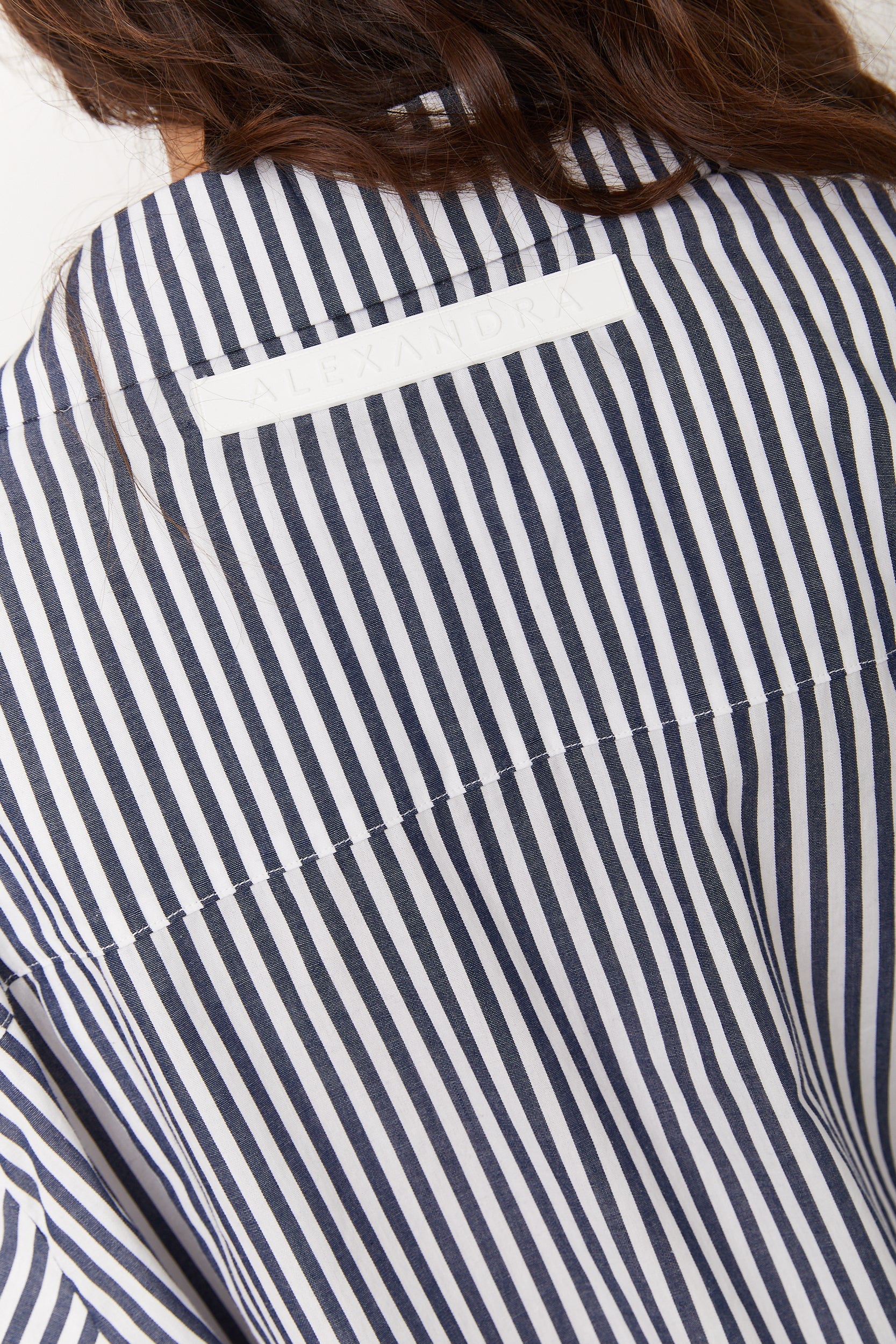 ROGUE Shirt Navy Stripe - Image 8