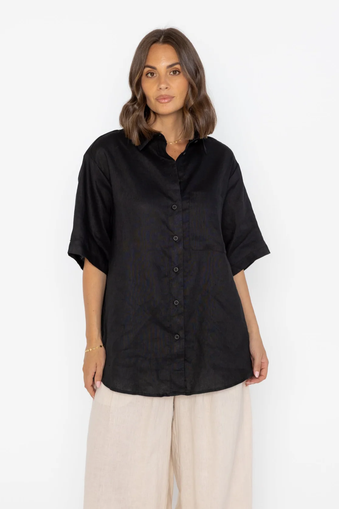 ROGUE Shirt Linen Black - Image 7