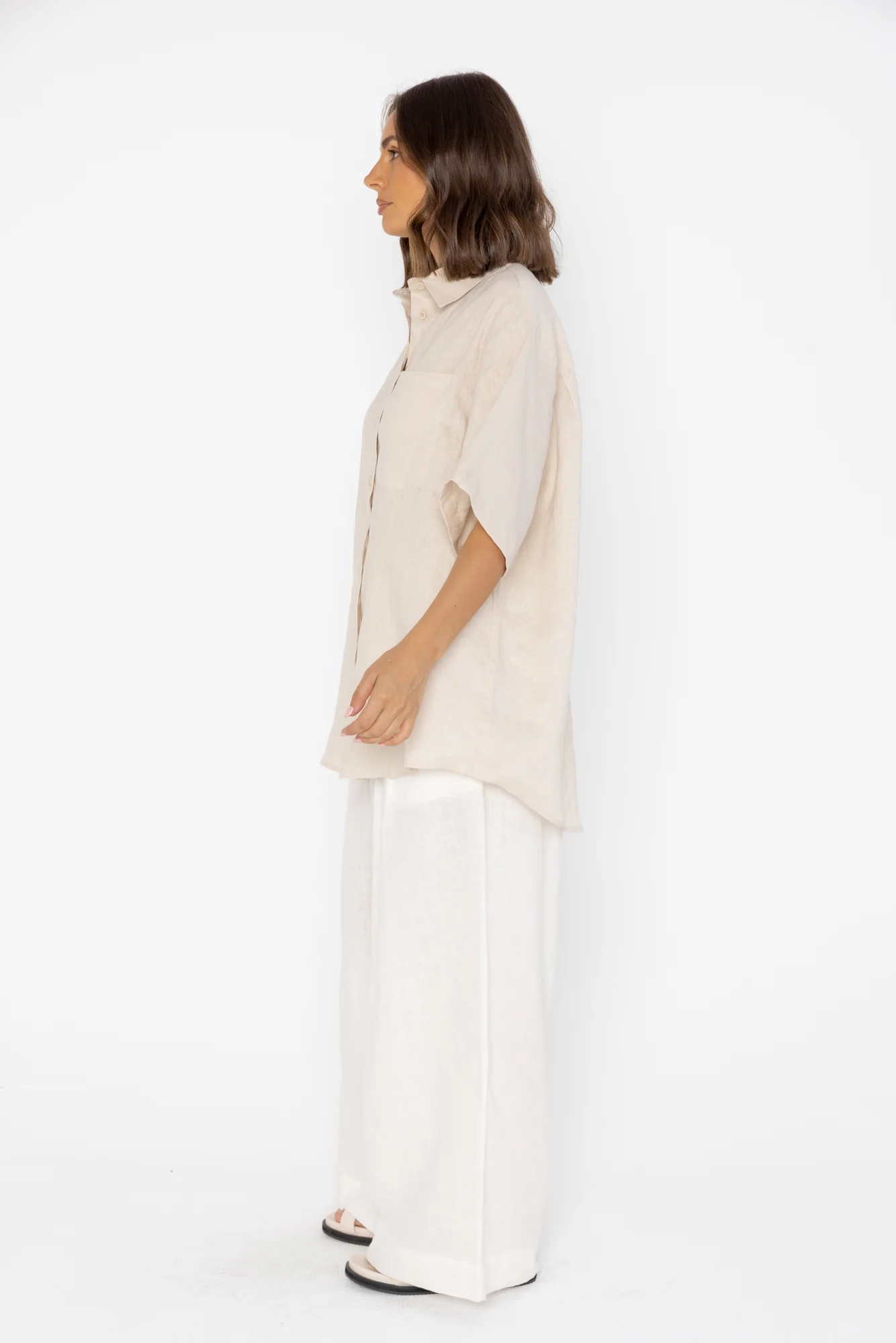 ROGUE Shirt Linen Stone - Image 11