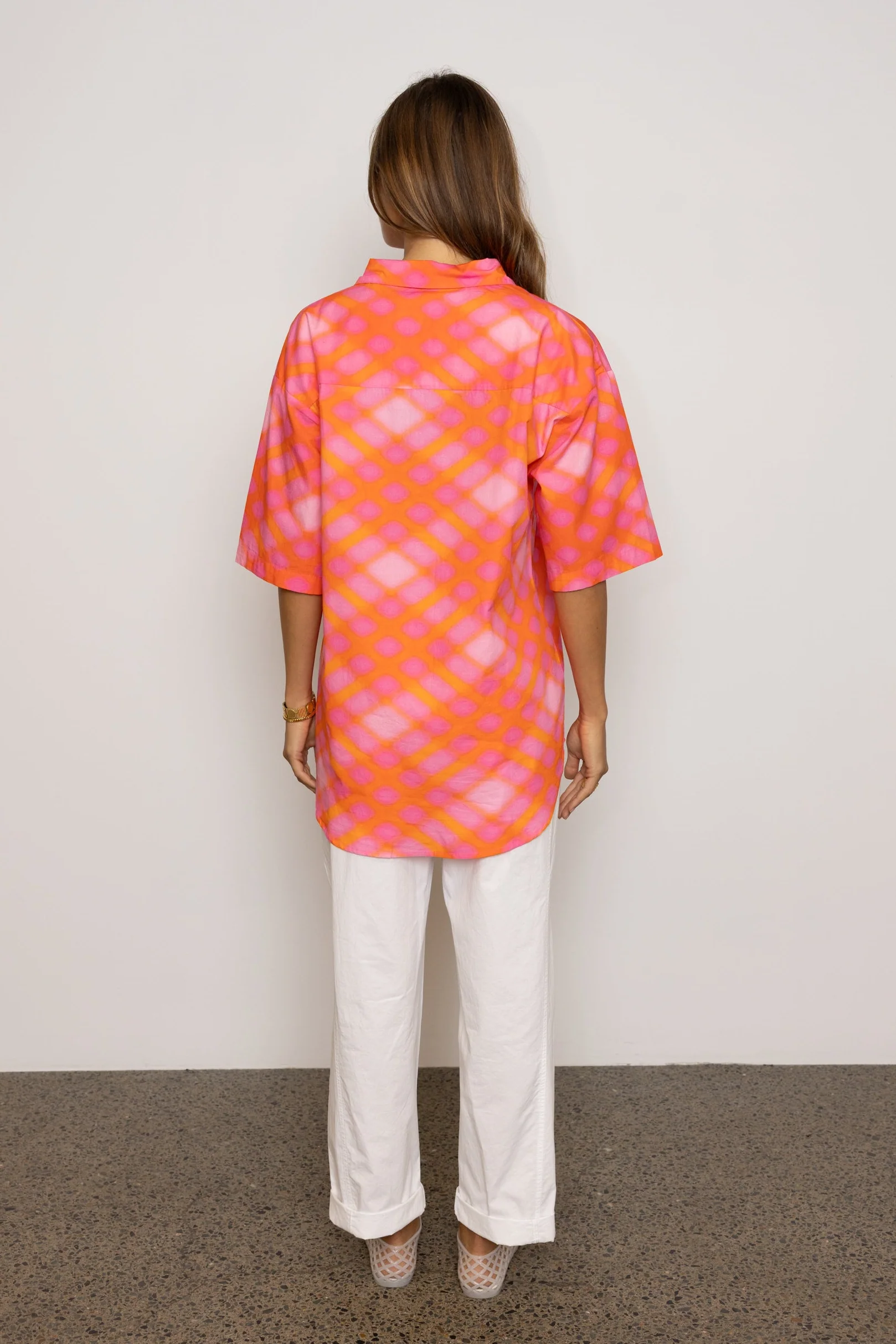 ROGUE Shirt Pink Blur Print - Image 9