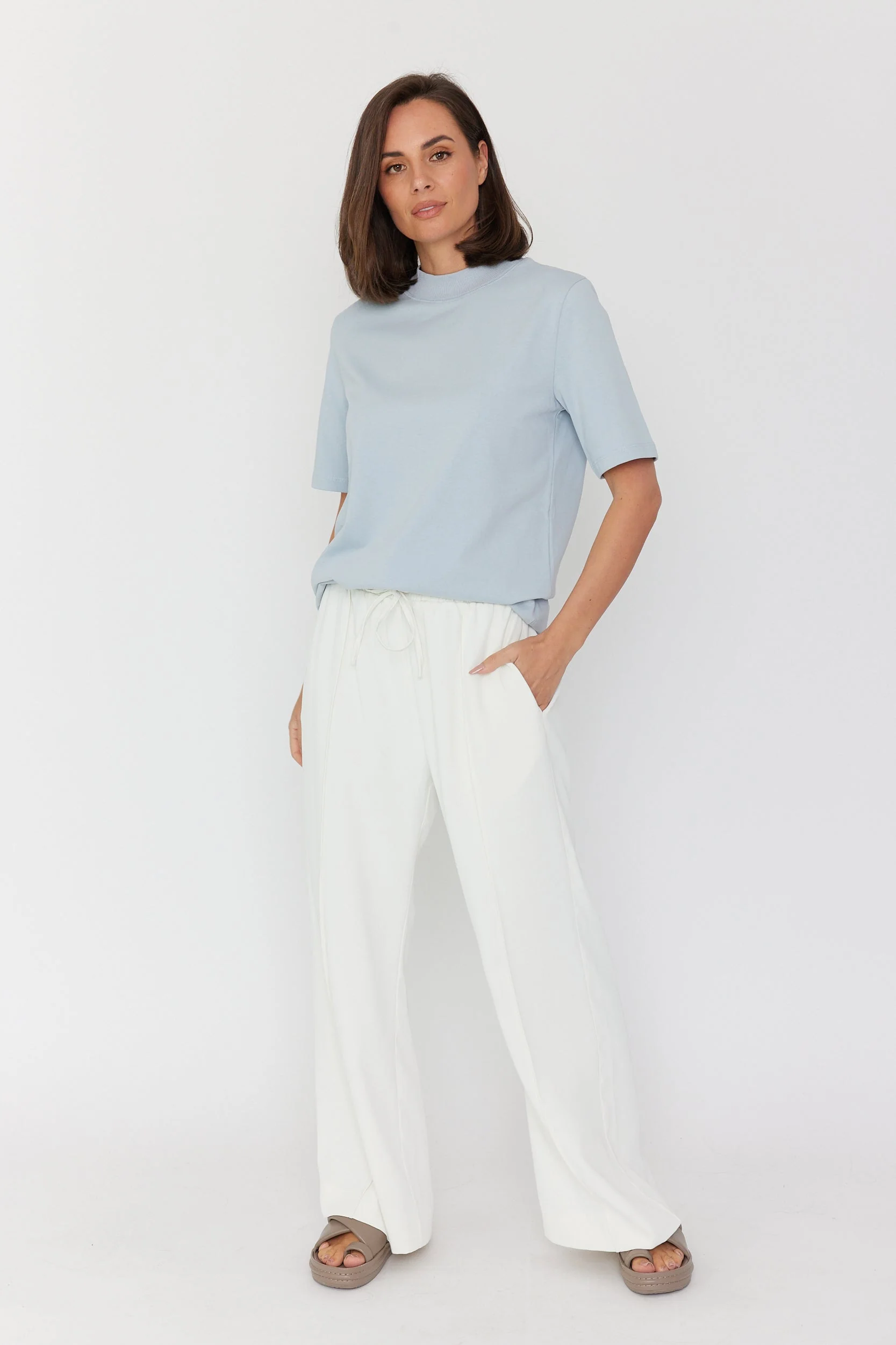 RUBY T-Shirt Smokey Blue - Image 3