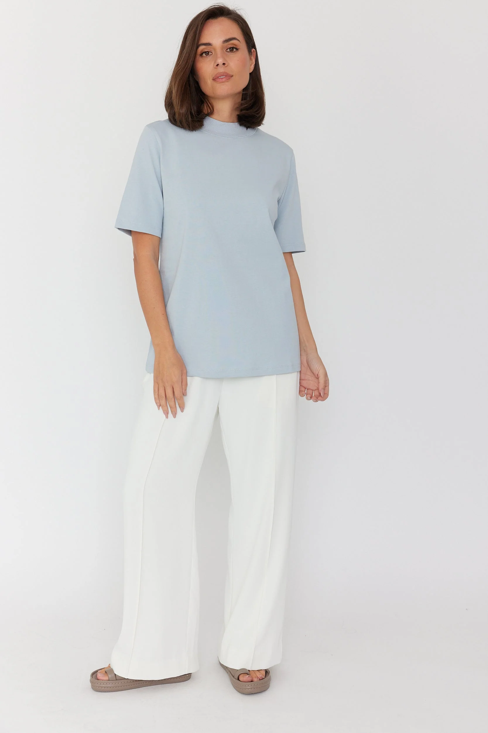 RUBY T-Shirt Smokey Blue - Image 4
