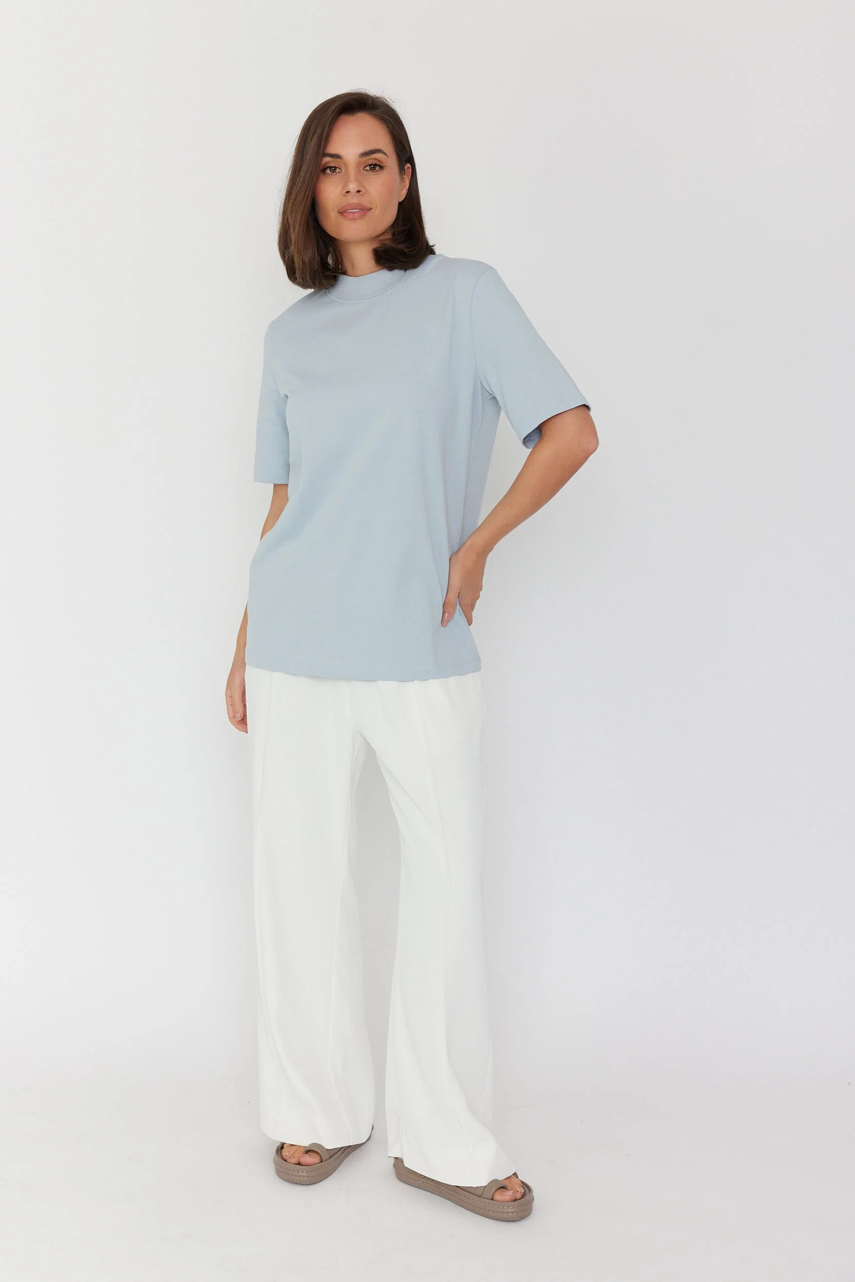 RUBY T-Shirt Smokey Blue - Image 5