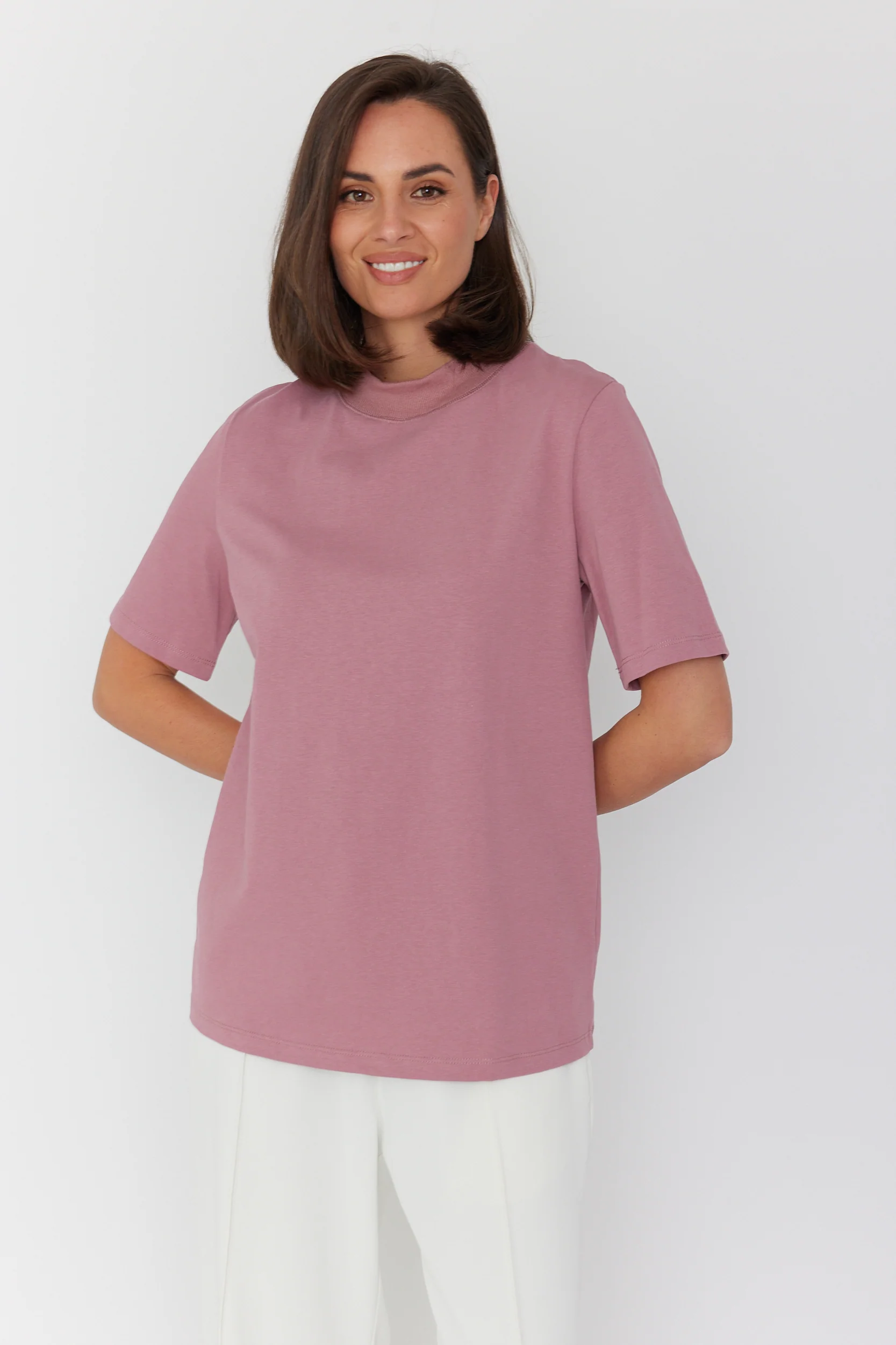 RUBY T-Shirt Smokey Plum - Image 5