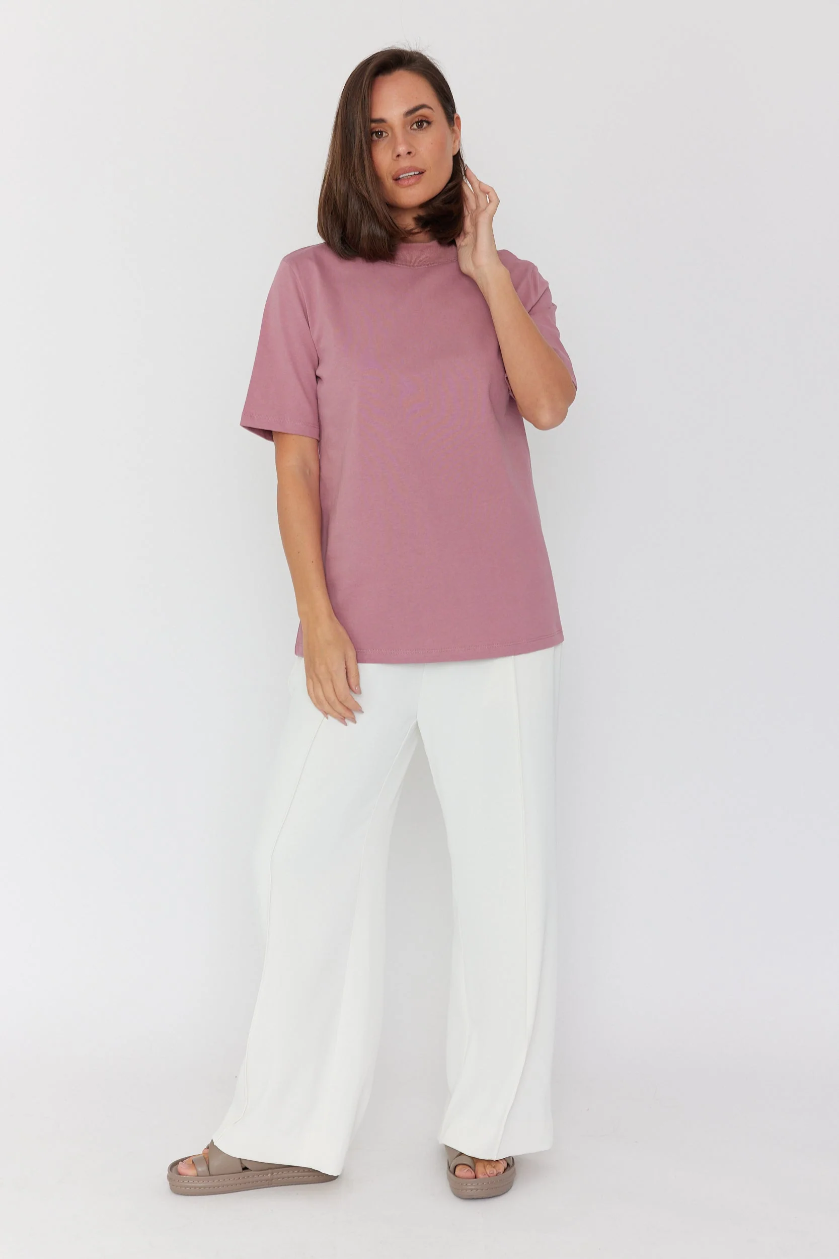 RUBY T-Shirt Smokey Plum - Image 6