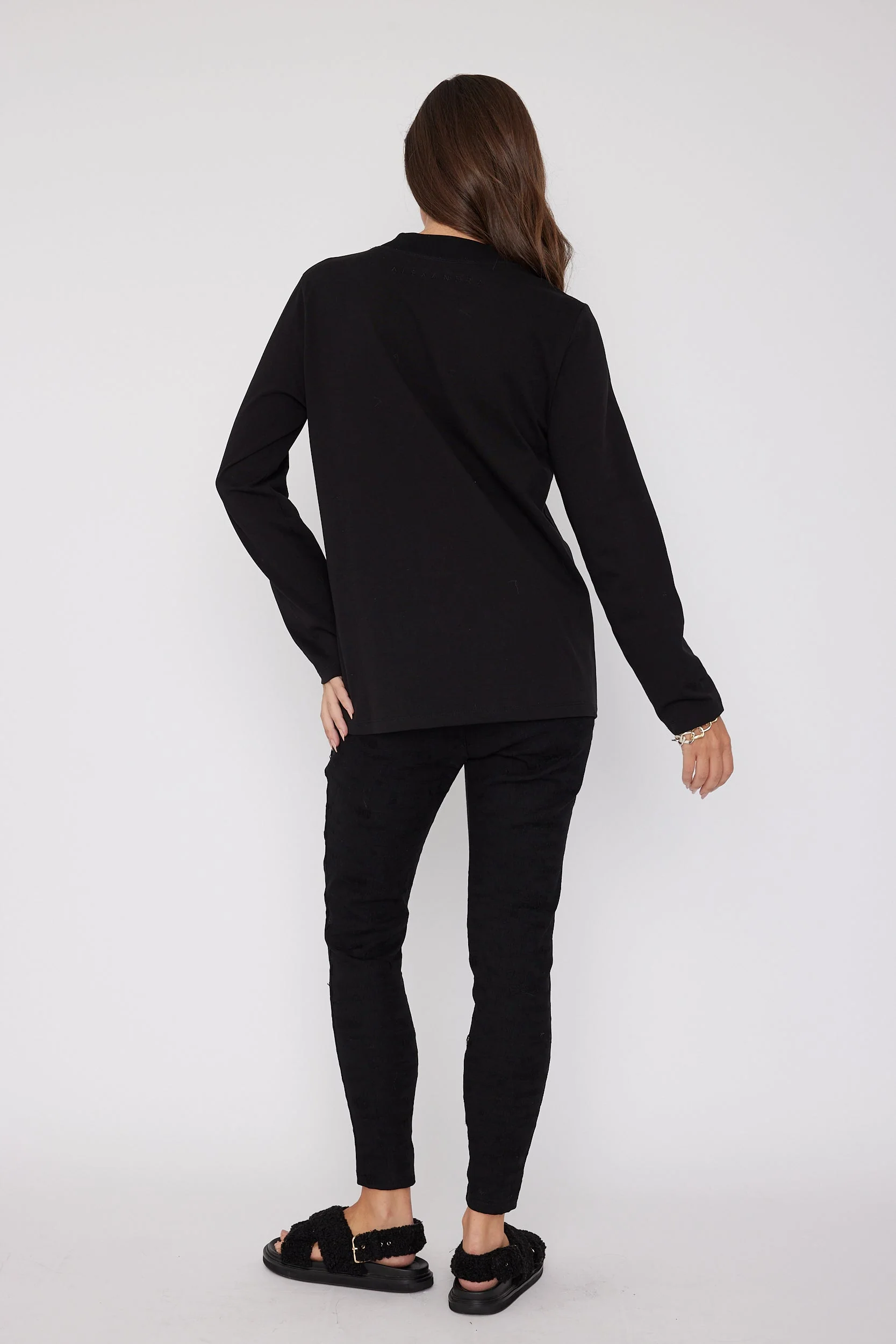 RUBY Long Sleeve Top Black - Image 5