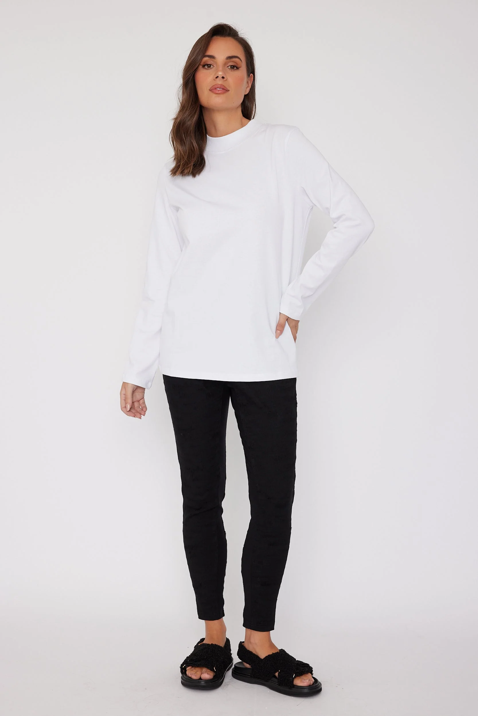 RUBY Long Sleeve Top White - Image 5