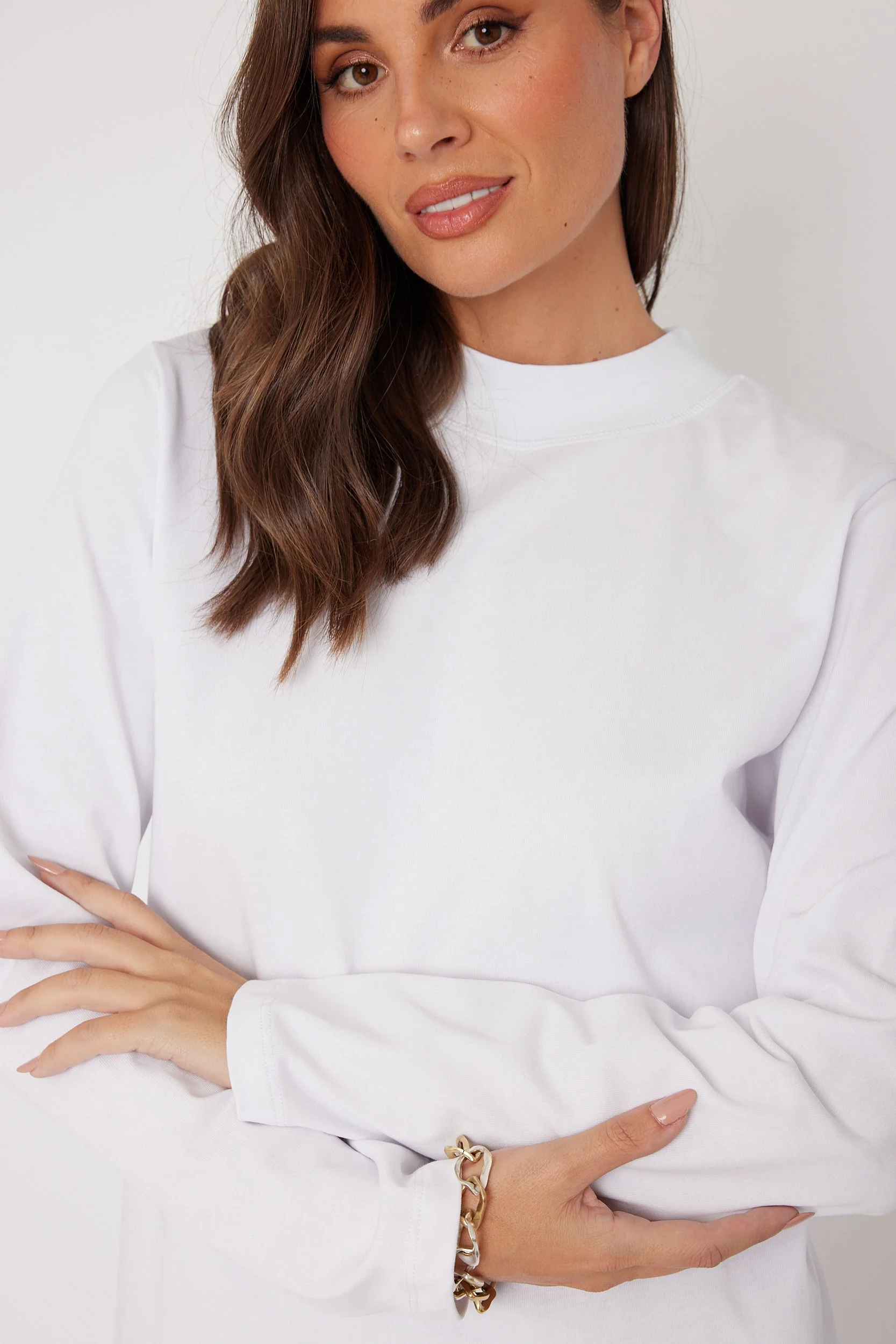 RUBY Long Sleeve Top White - Image 6