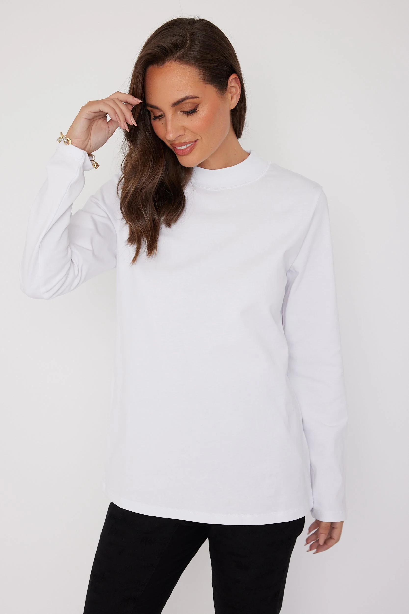 RUBY Long Sleeve Top White - Image 7