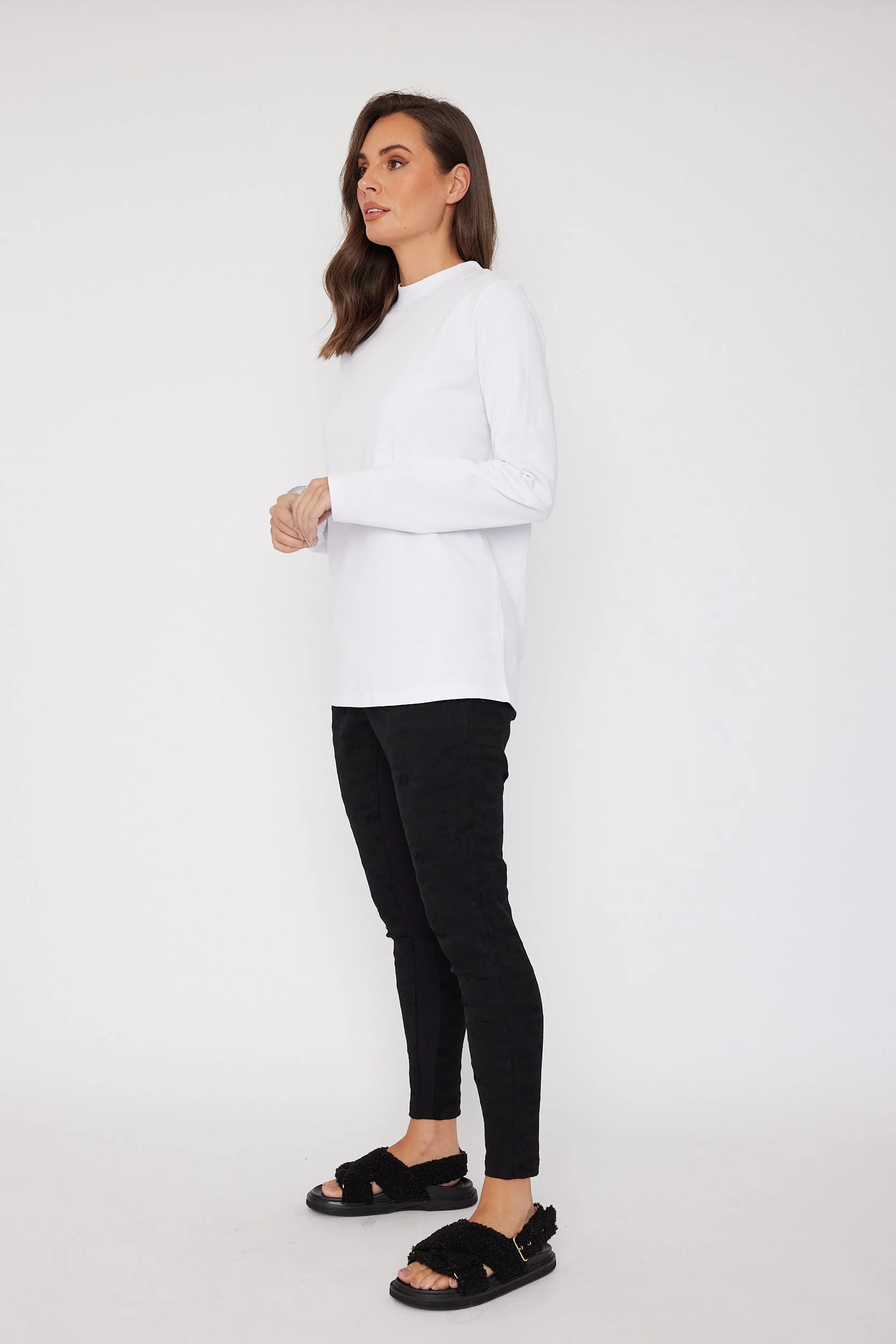RUBY Long Sleeve Top White - Image 8