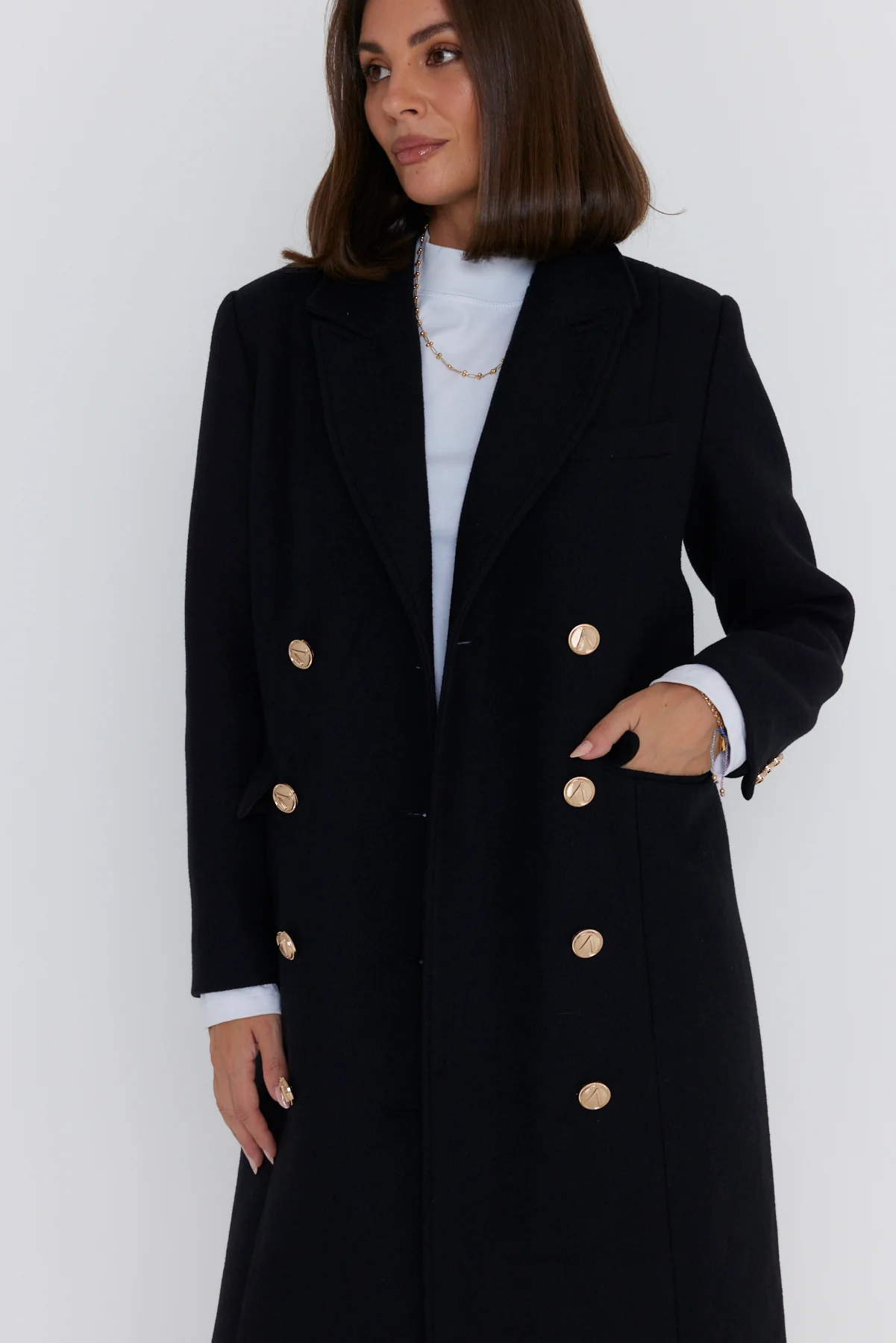 RUSSIAN Coat Black - Image 10