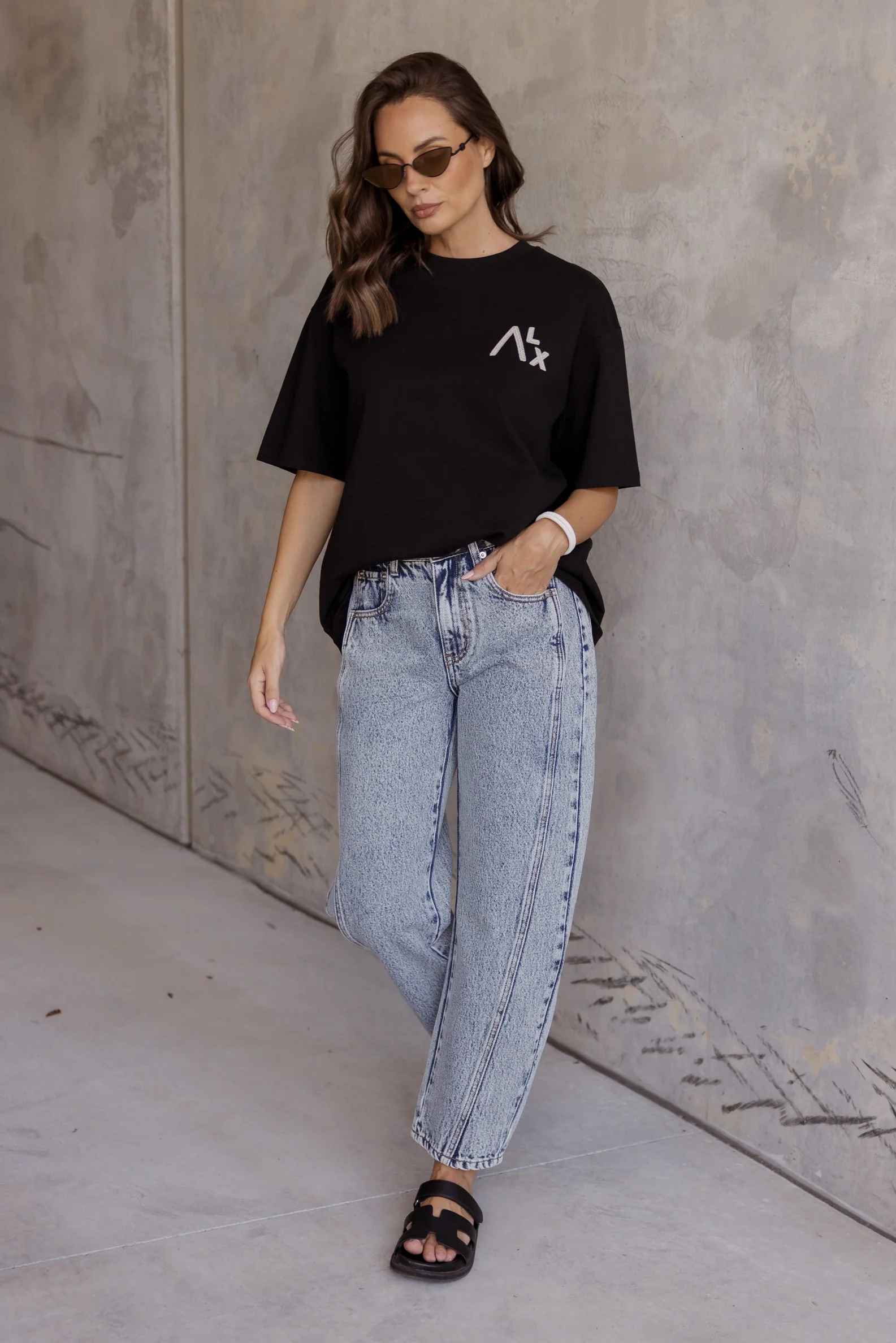 SALTY Jeans Acid Wash Denim - Image 2