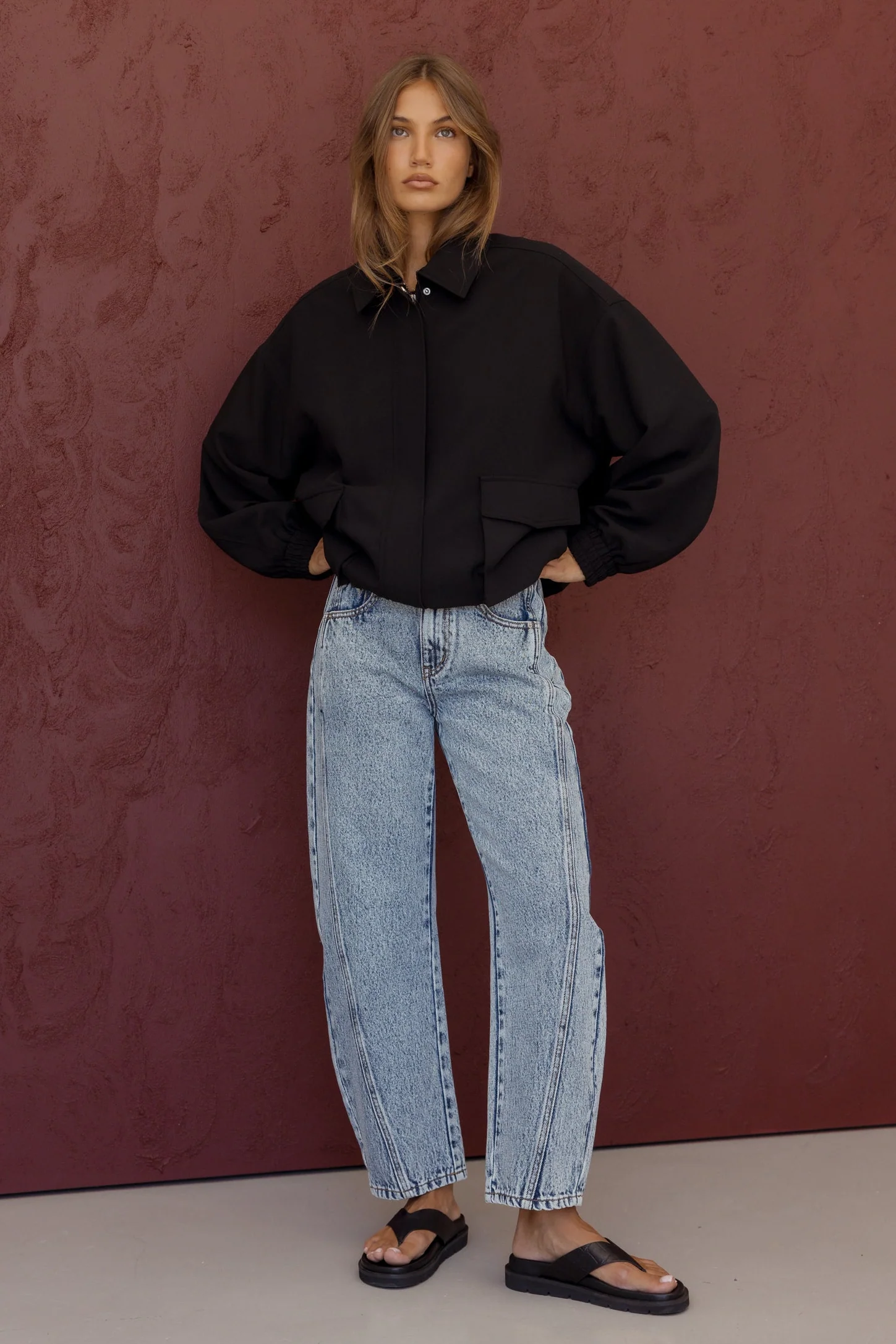 SALTY Jeans Acid Wash Denim - Image 3