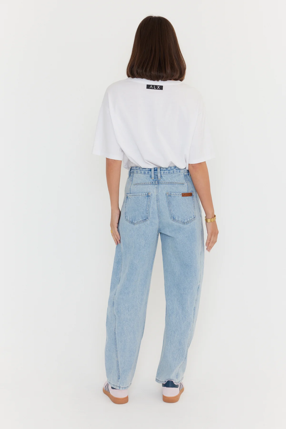 SALTY Jeans Light Blue Wash Denim - Image 16