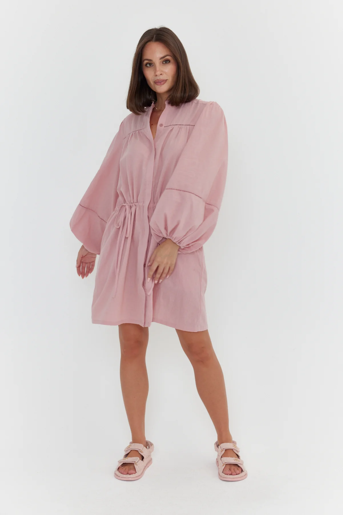 SHANI Dress Dusty Pink - Image 11