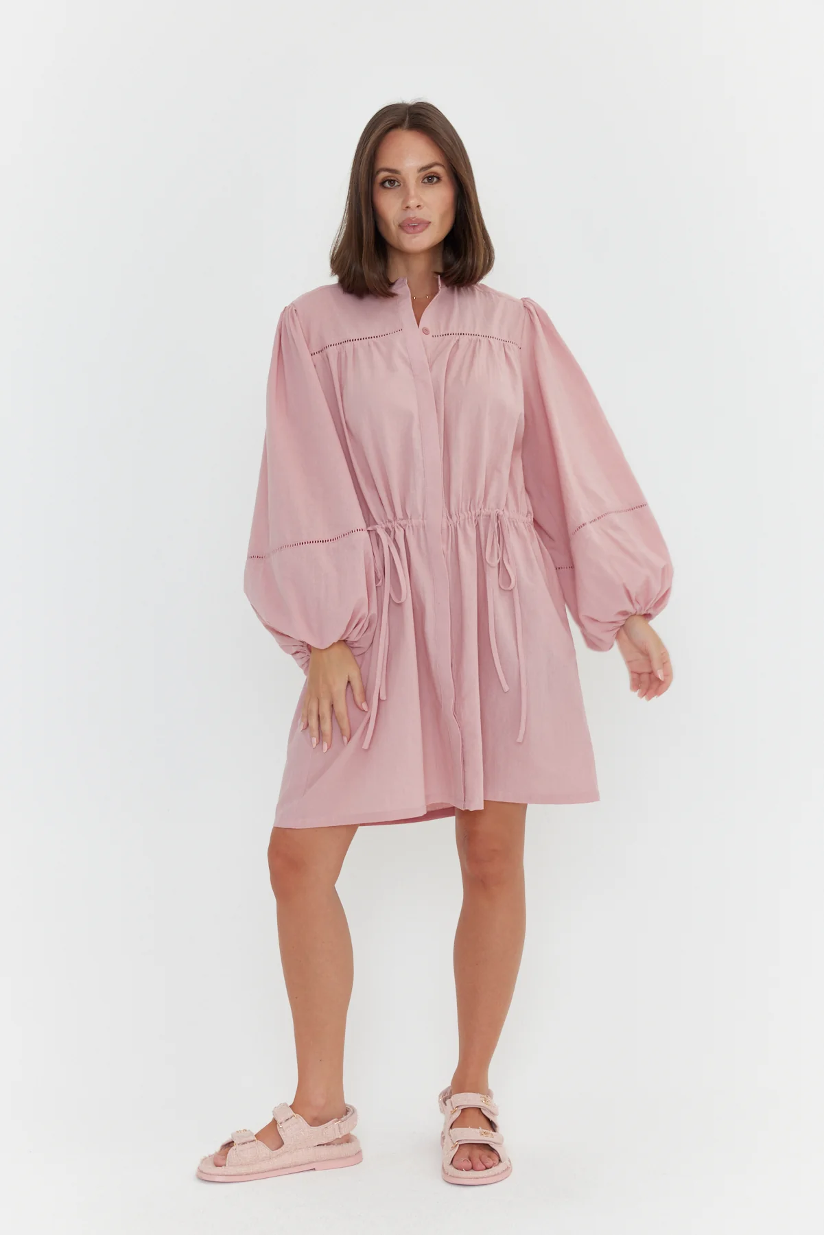 SHANI Dress Dusty Pink - Image 6