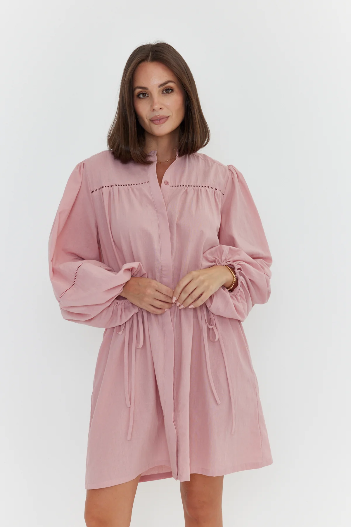 SHANI Dress Dusty Pink - Image 8