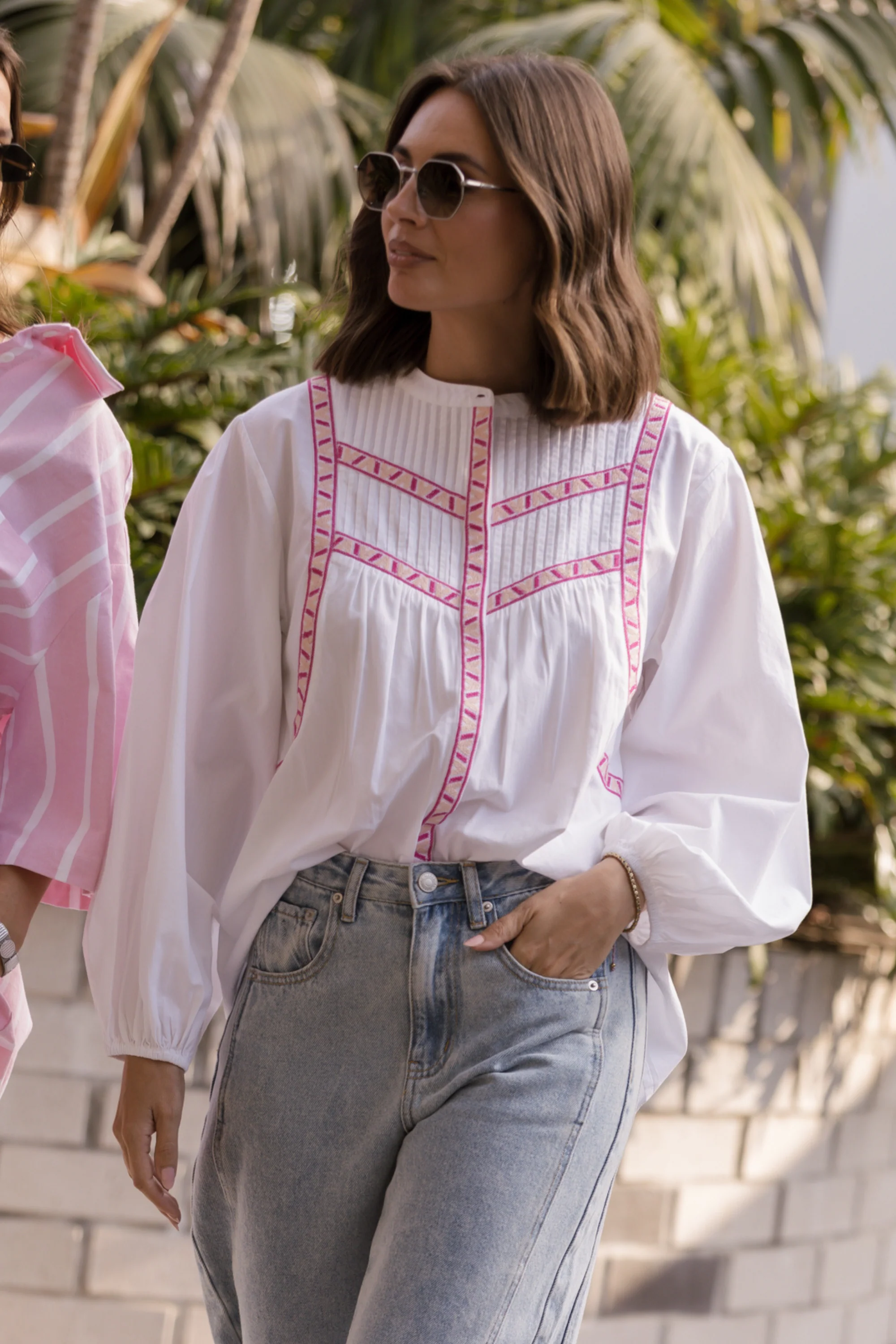 SILAS Blouse White