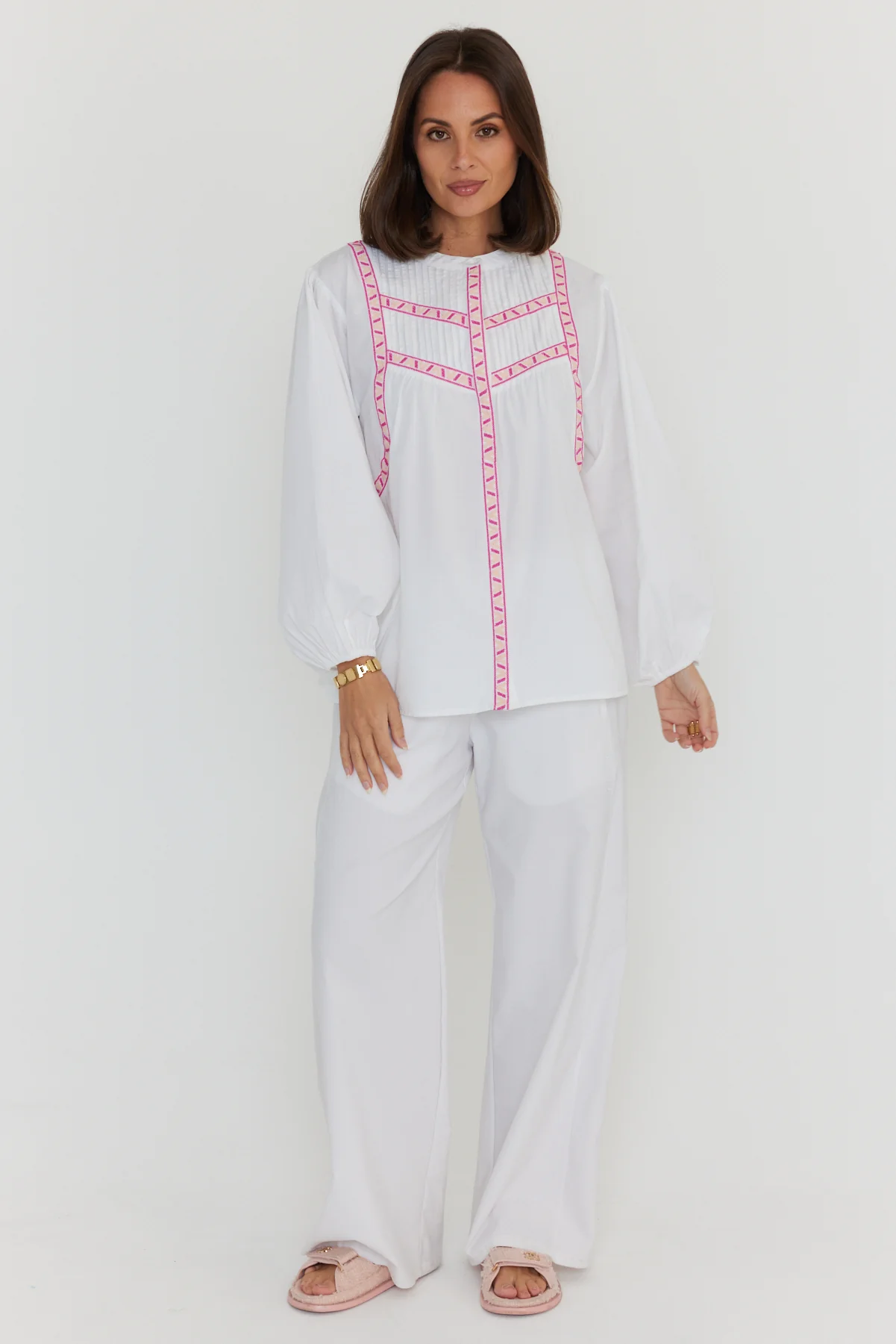 SILAS Blouse White - Image 7