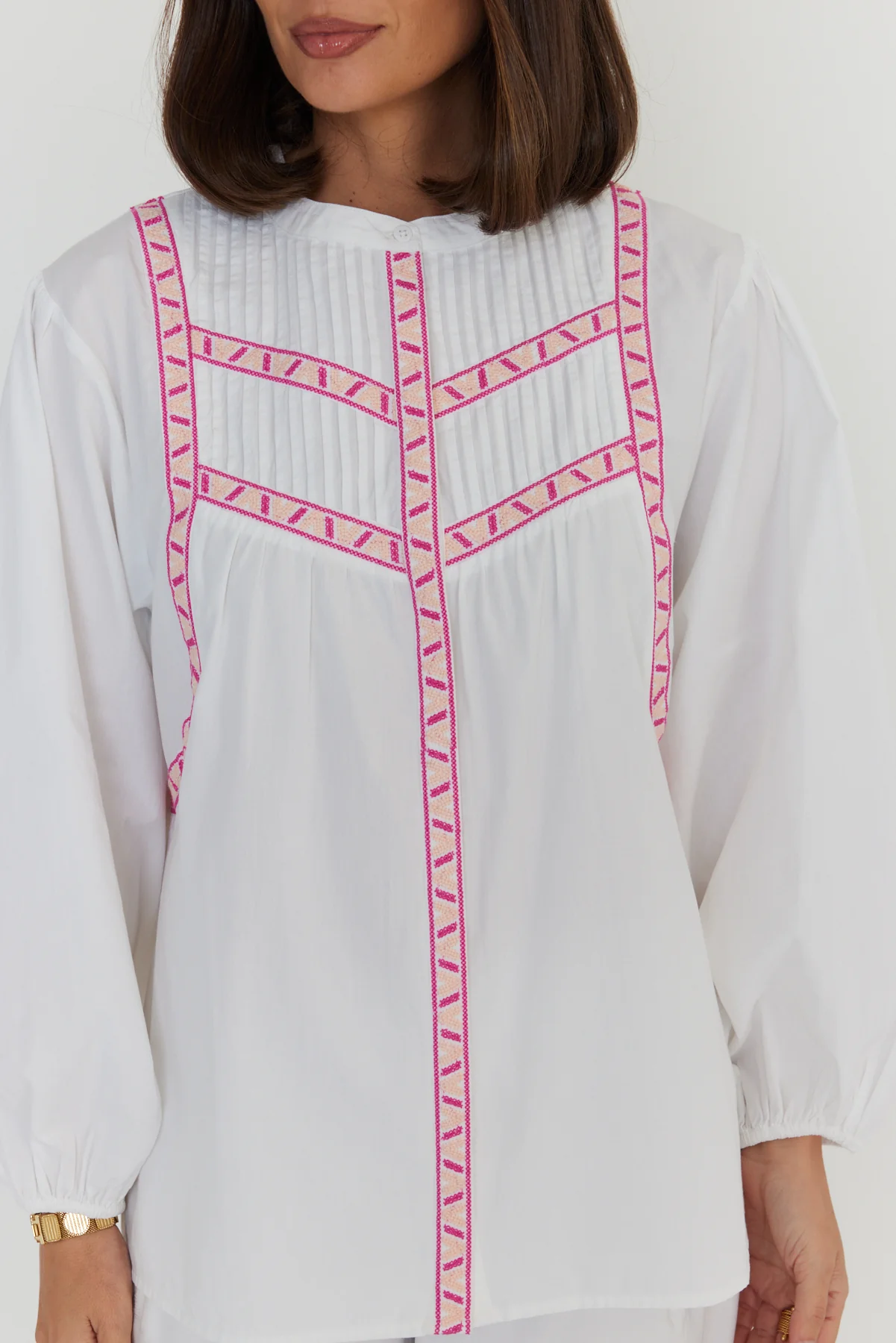 SILAS Blouse White - Image 9