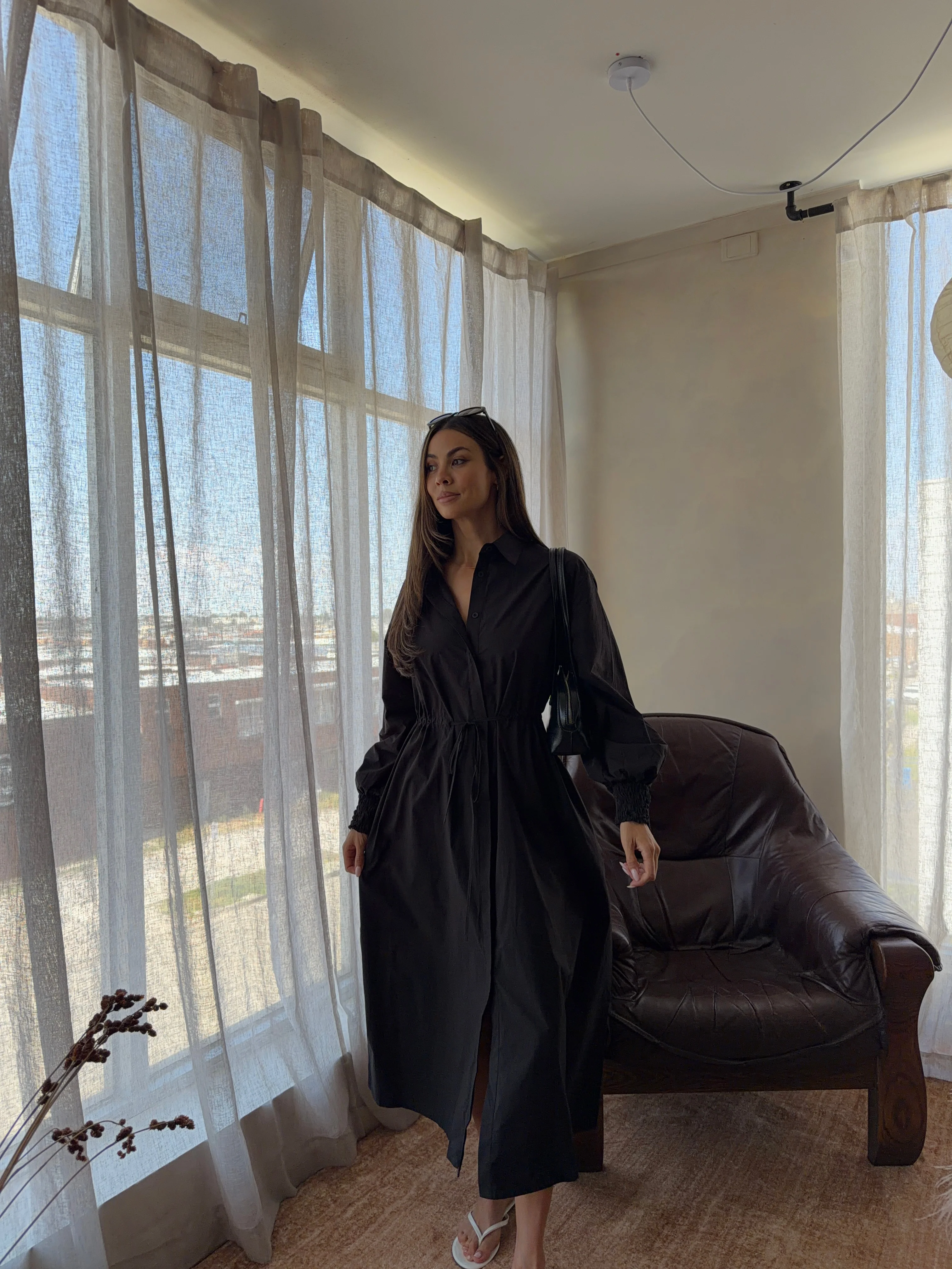 SLISS Maxi Dress Black - Image 4