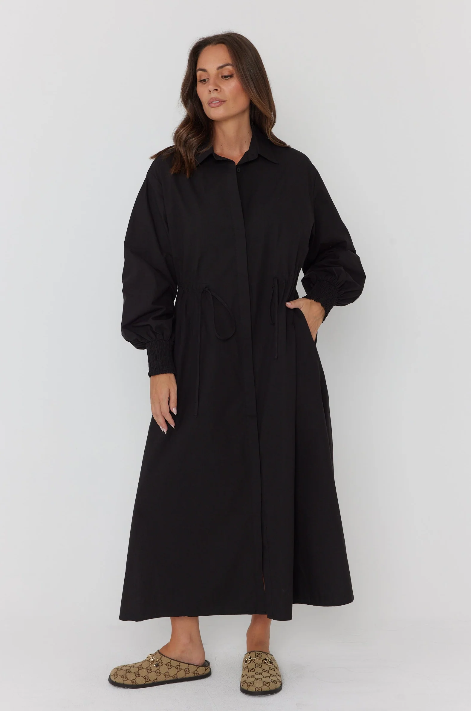 SLISS Maxi Dress Black - Image 8