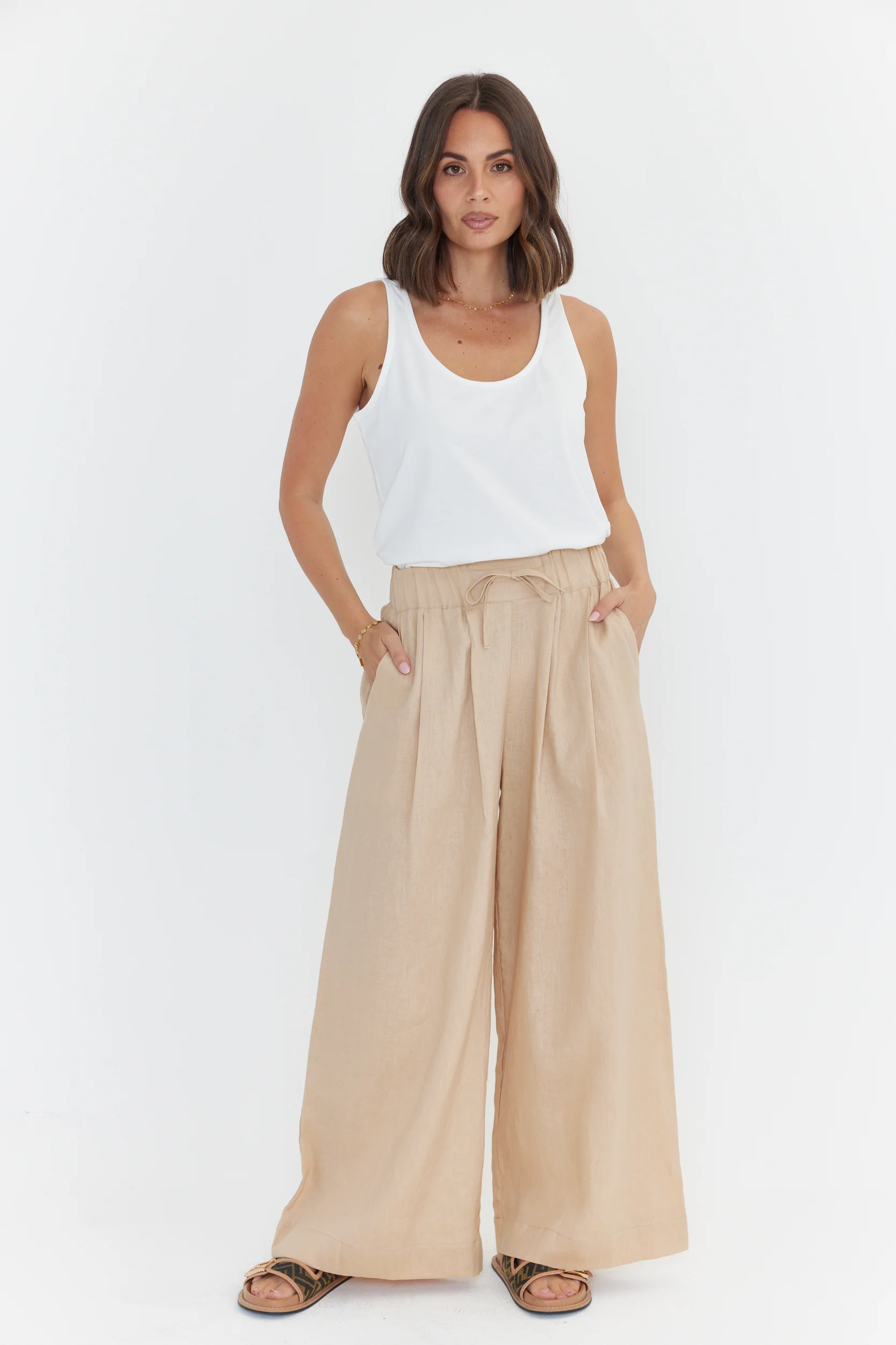 TERI Pants Beige - Image 7