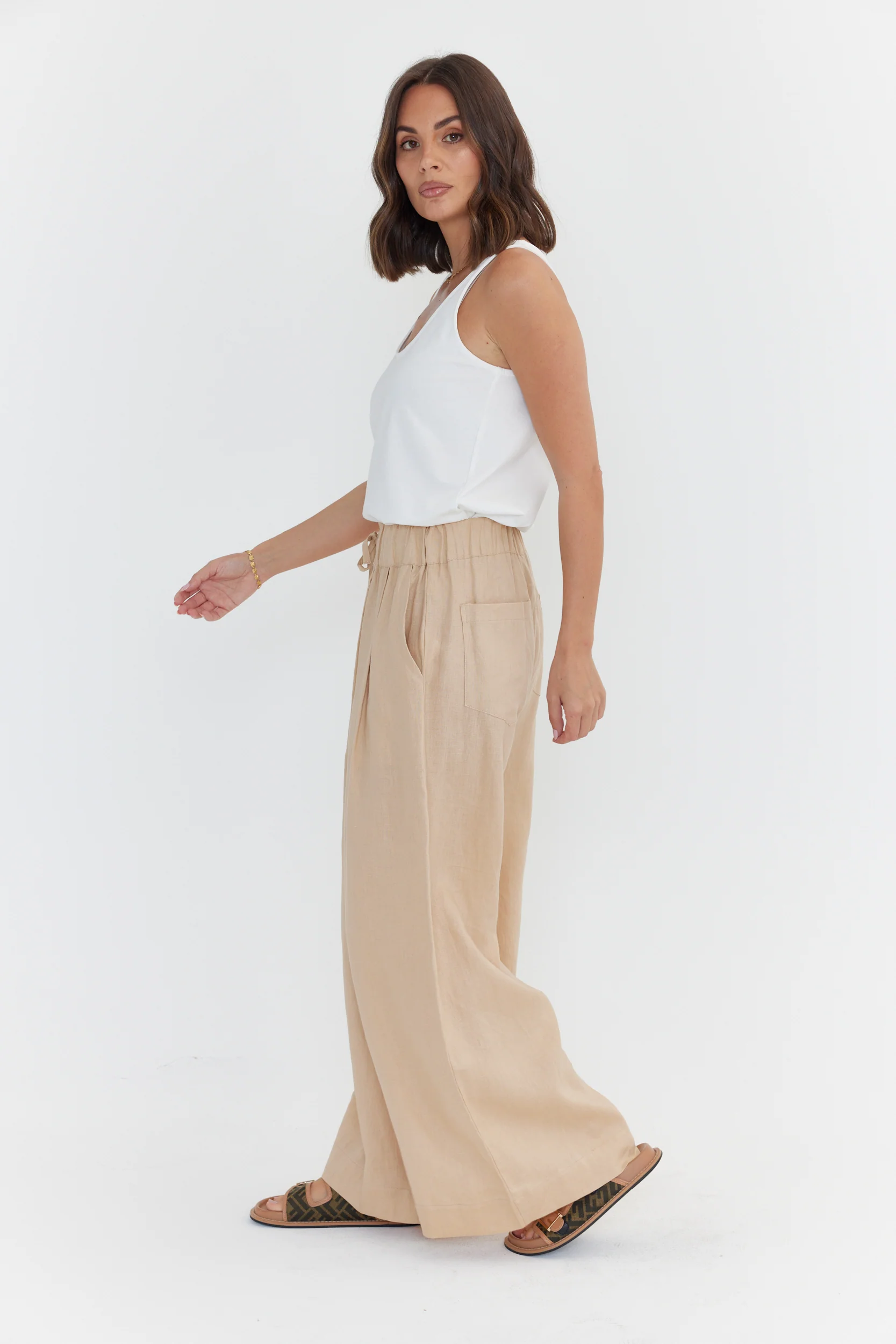 TERI Pants Beige - Image 9