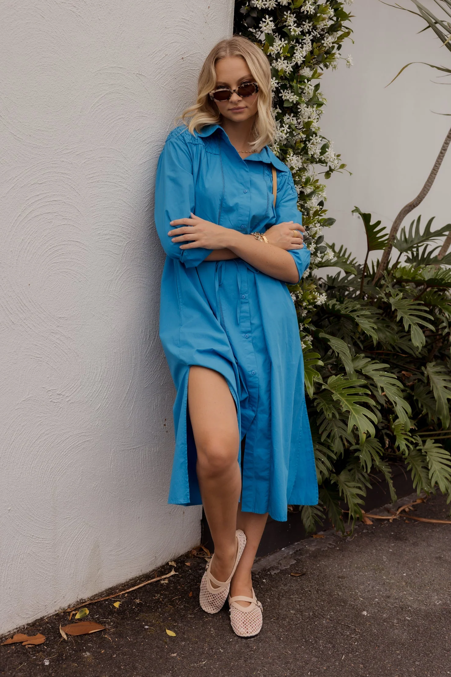 THIAGO Dress Blue Teal - Image 3